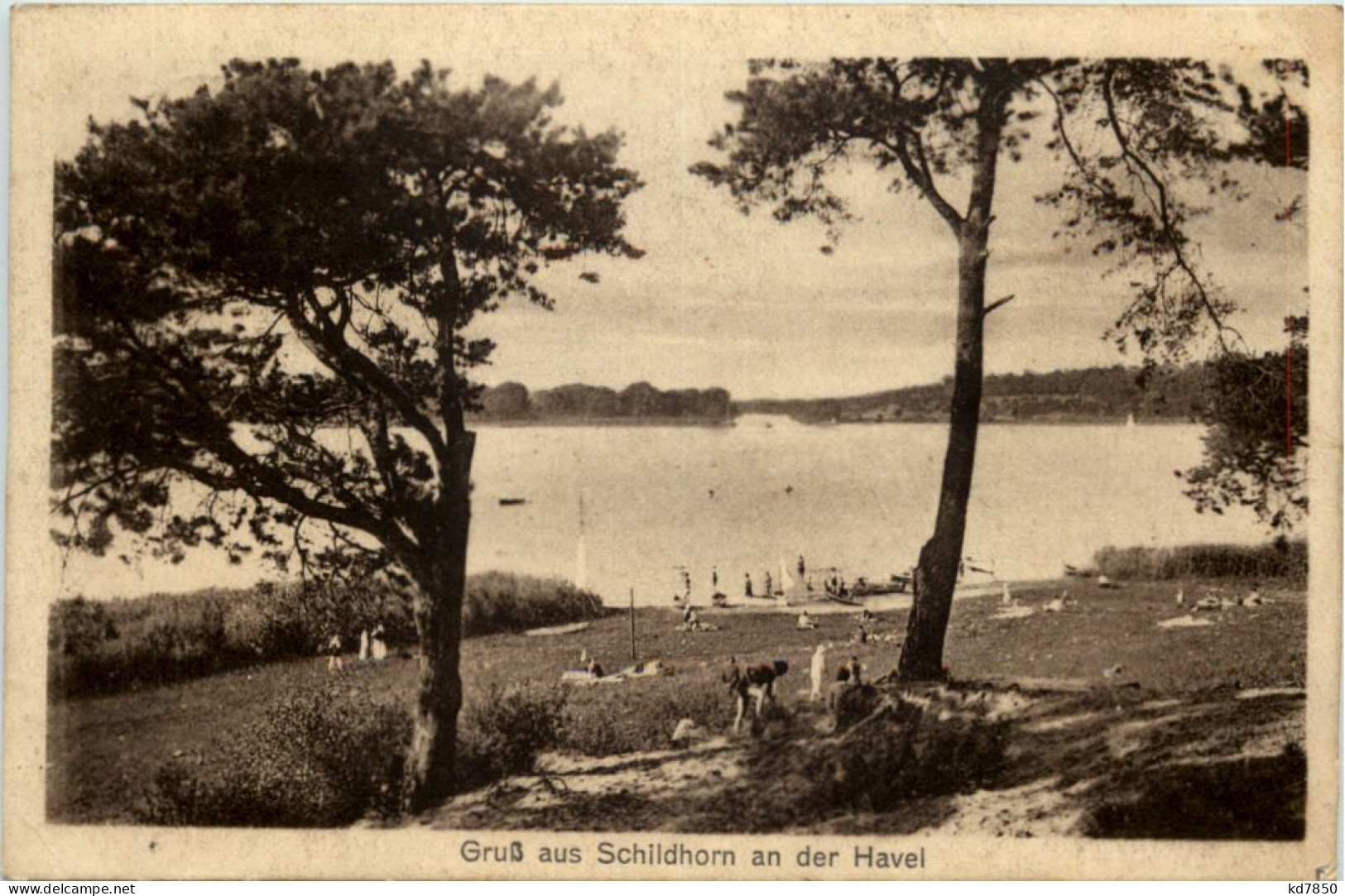 Gruss Aus Schildhorn An Der Havel - Grunewald