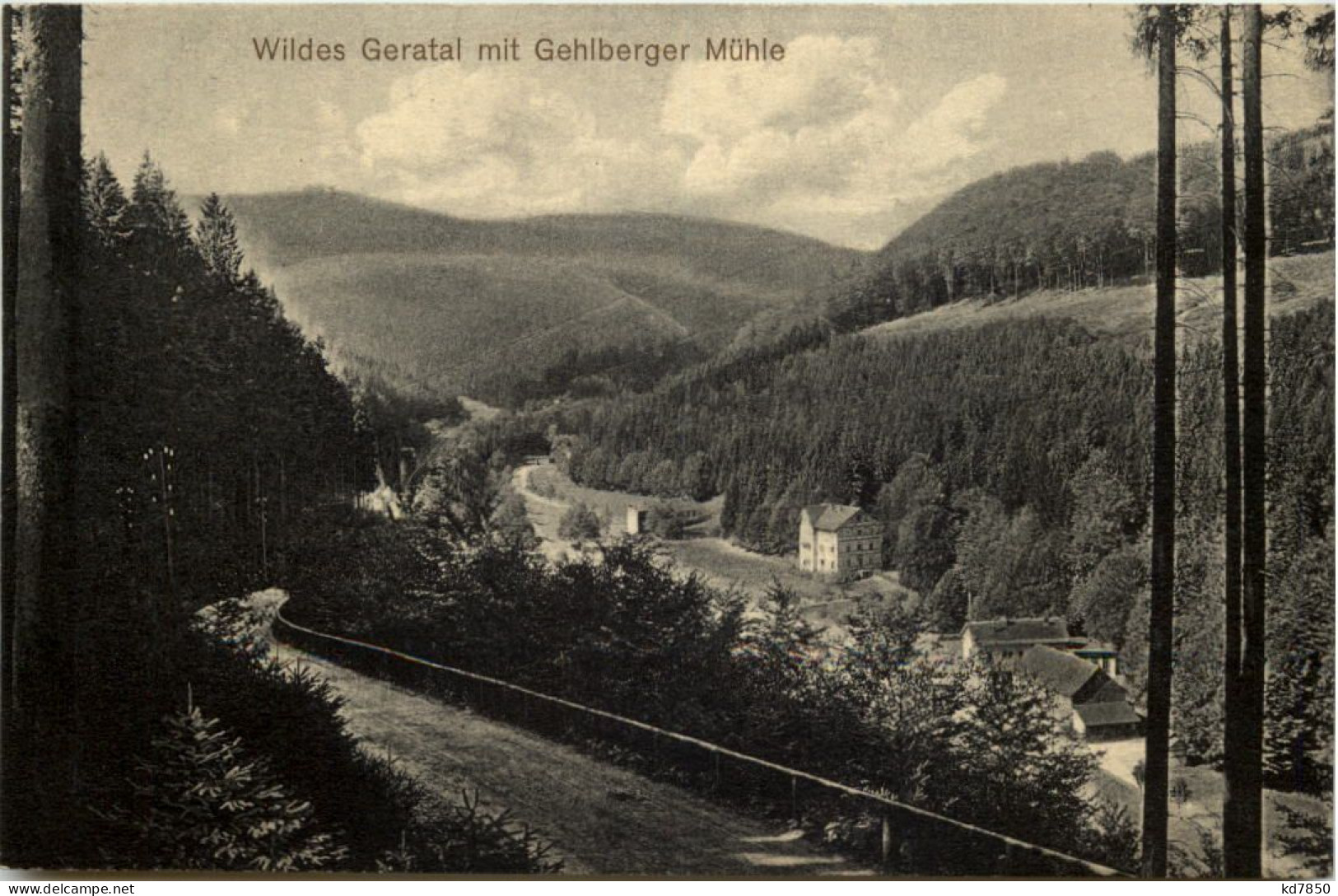 Wildes Geratal Mit Gehlberger Mühle - Suhl