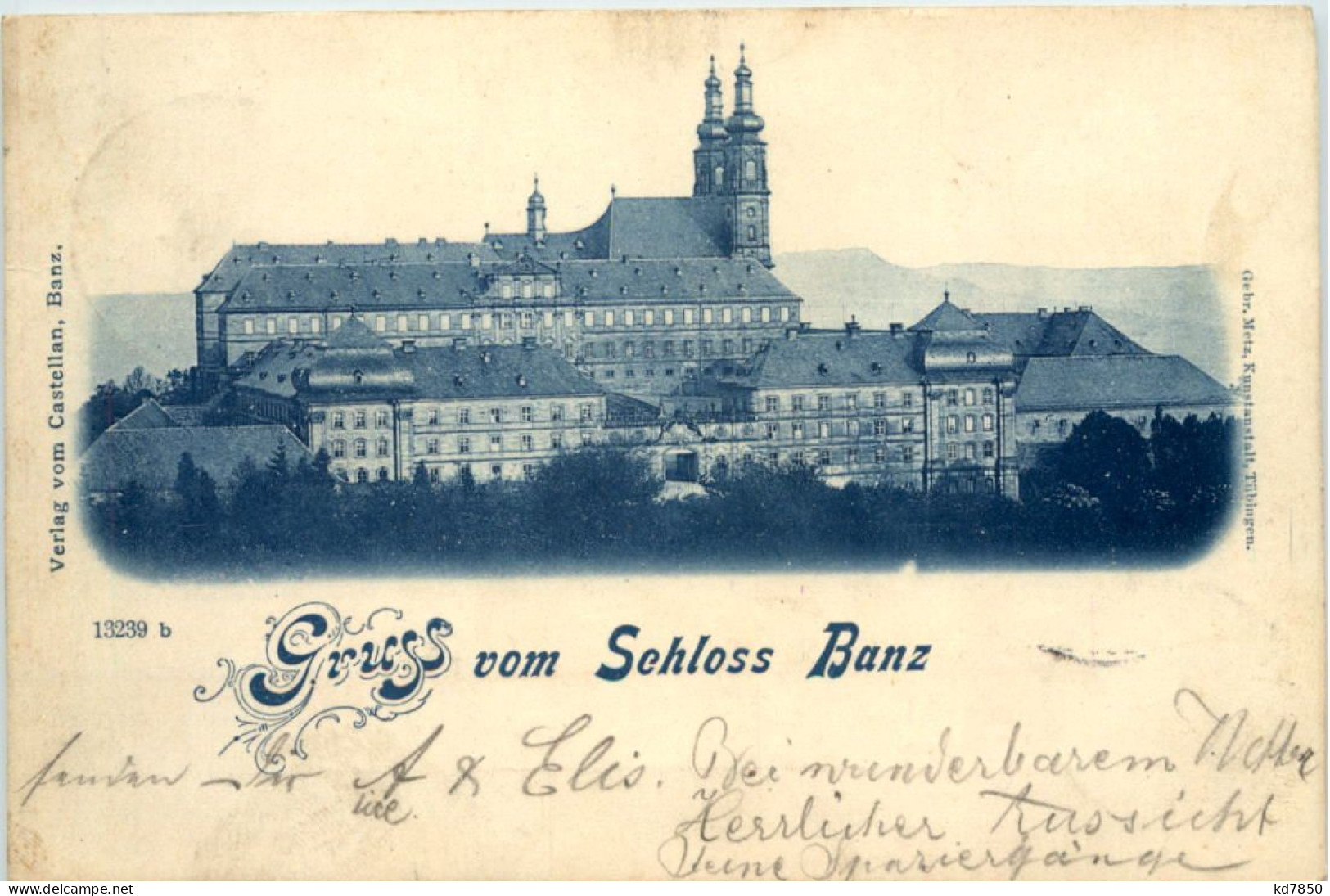 Gruss Vom Schloss Banz - Staffelstein