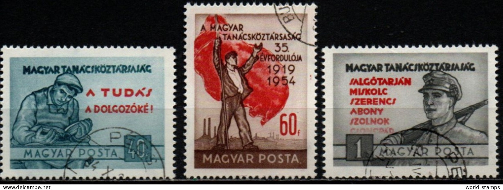 HONGRIE 1954 O - Used Stamps