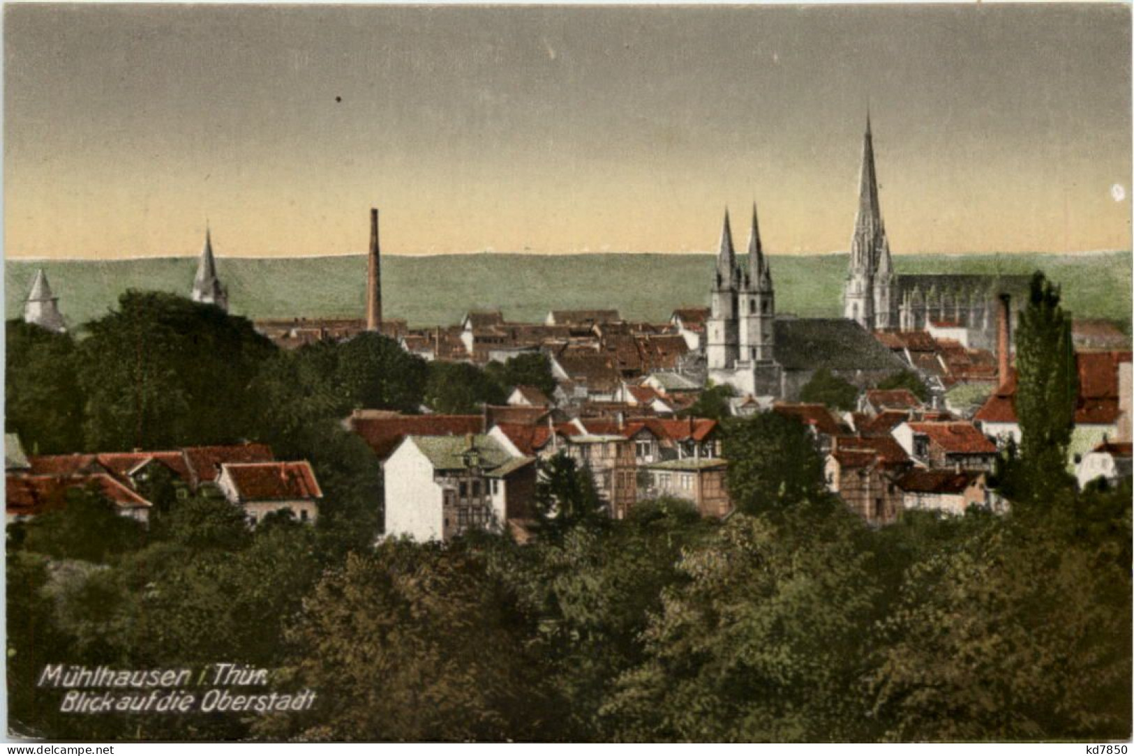 Mühlhausen, Blick Auf Die Oberstadt - Muehlhausen