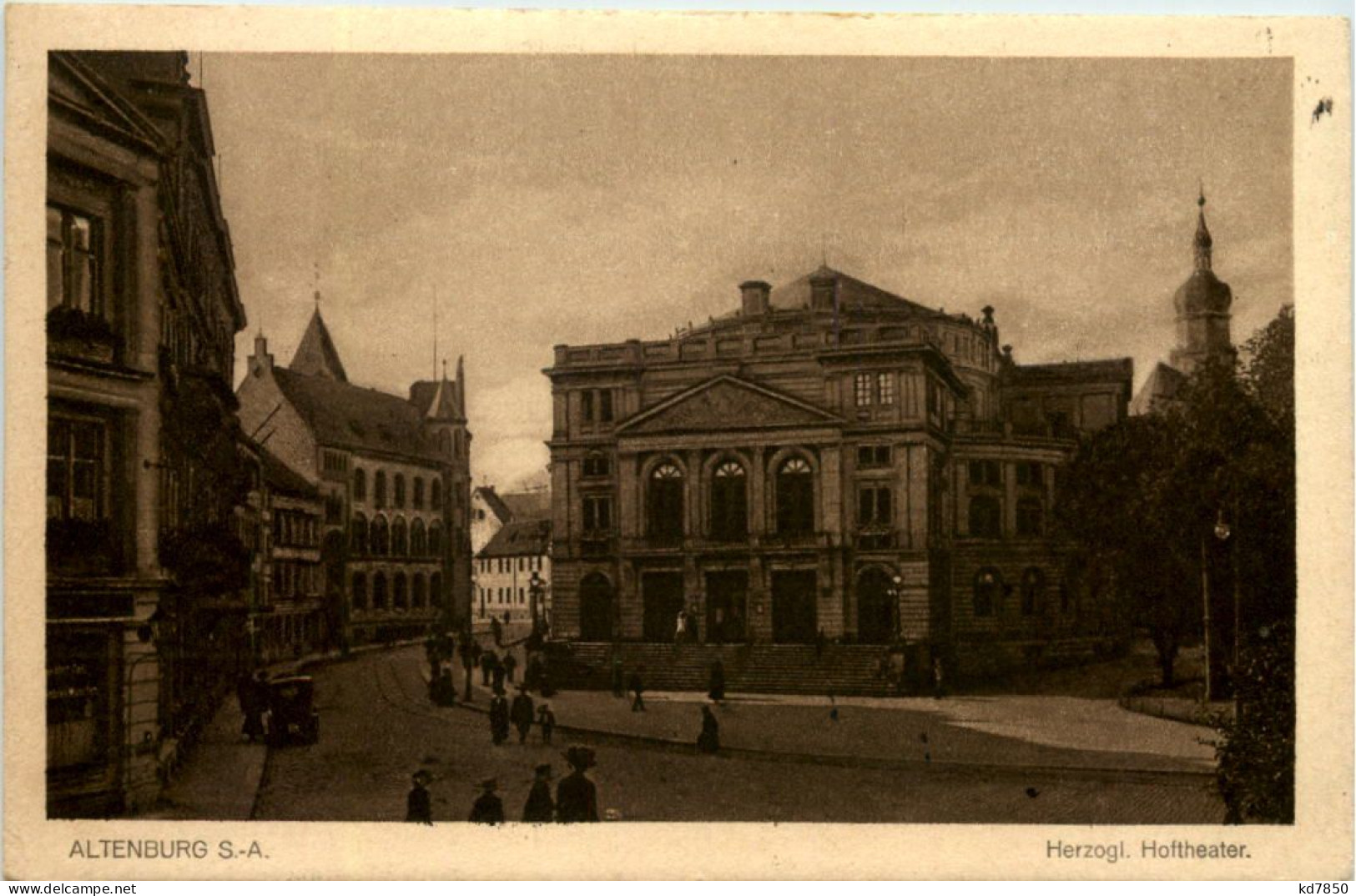 Altenburg, Herzogl. Hoftheater - Altenburg