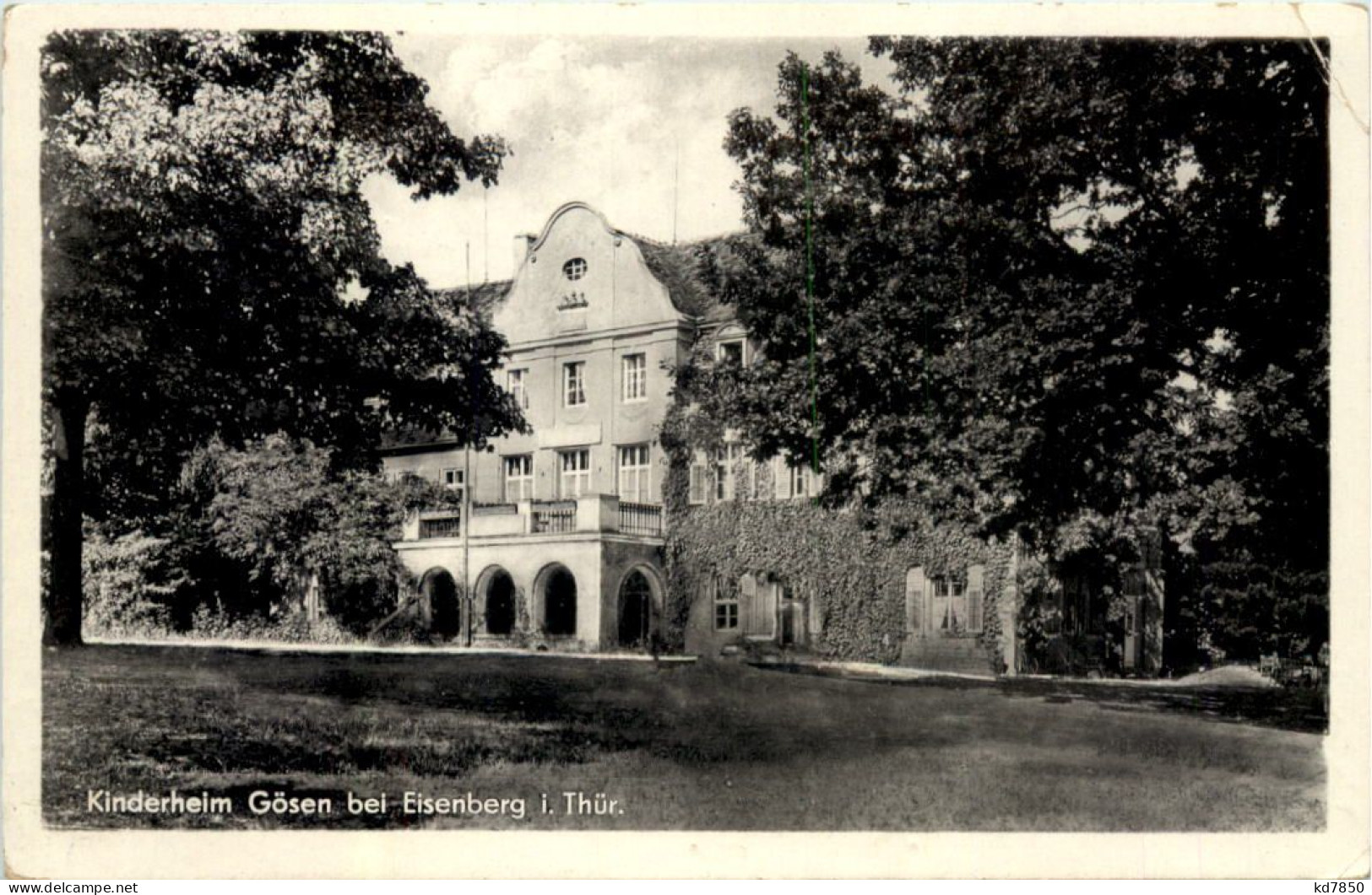 Kinderheim Gösen Bei Eisenberg I. Th. - Eisenberg