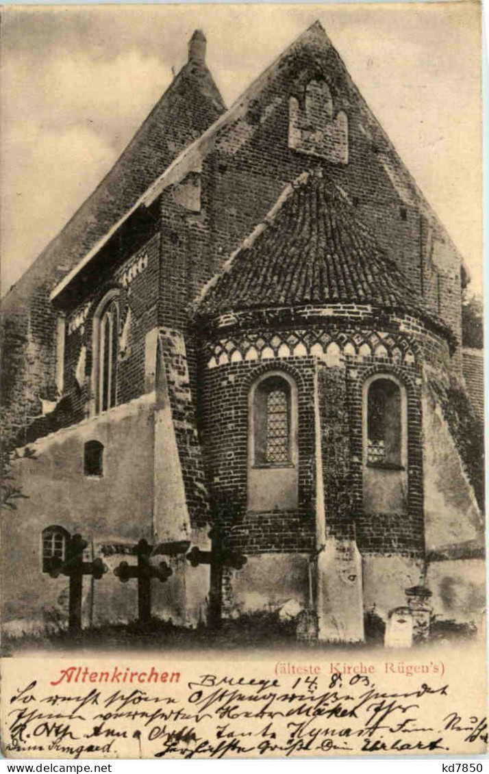 Altenkirchen Auf Rügen, älteste Kirche Rügens - Ruegen