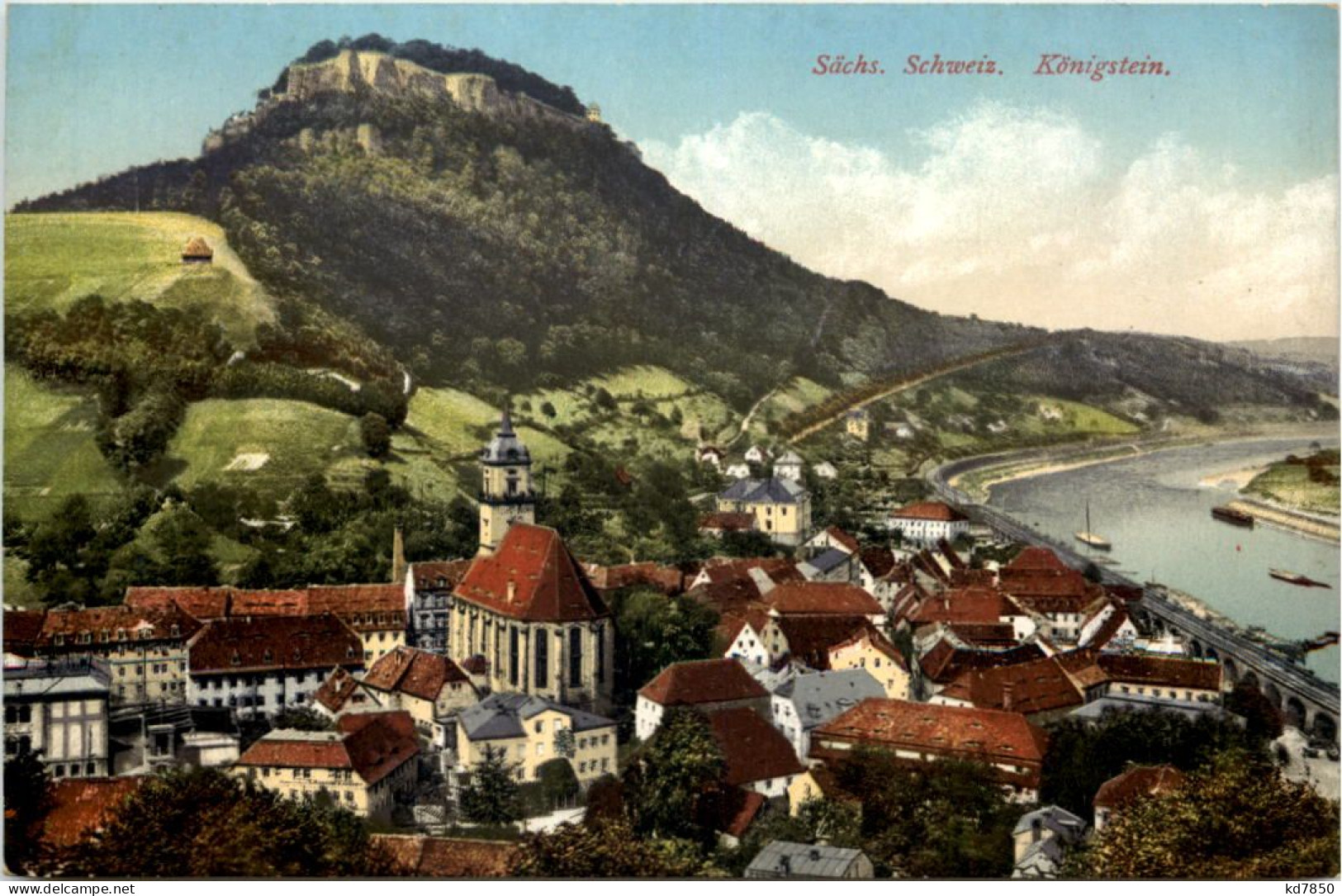 Königstein - Koenigstein (Saechs. Schw.)