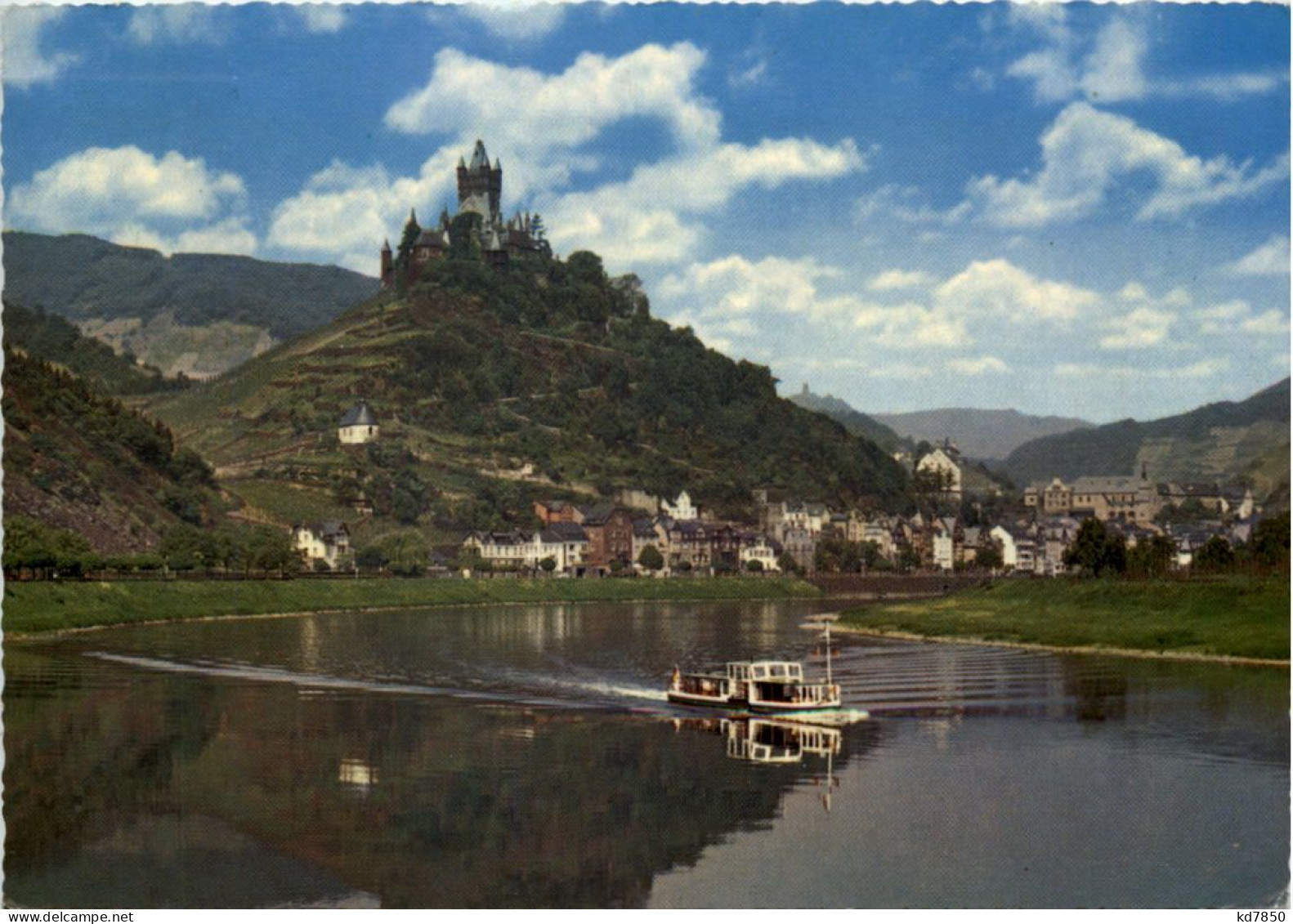 Mosel, Cochem Mit Burg Cochem - Cochem