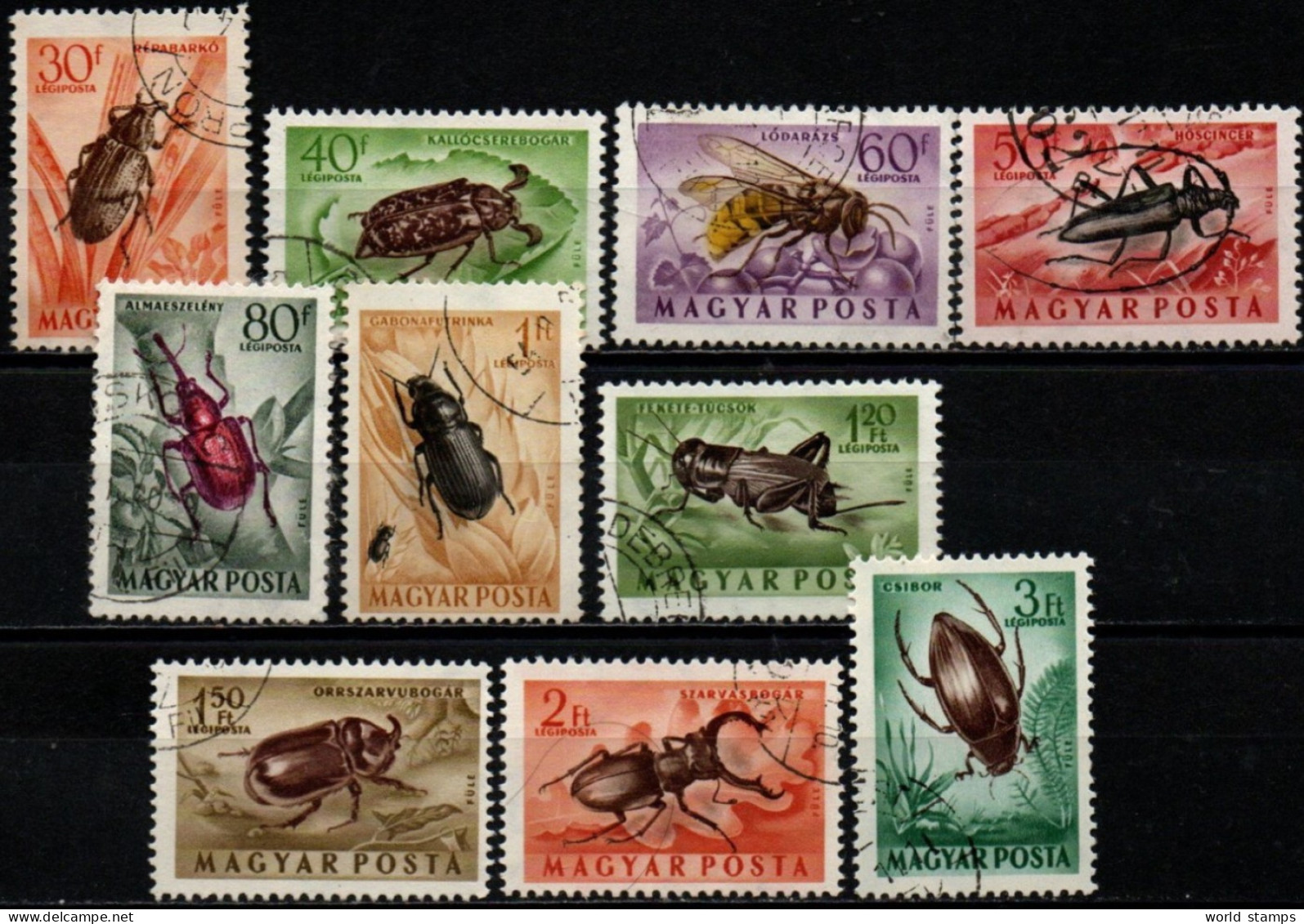HONGRIE 1954 O - Used Stamps