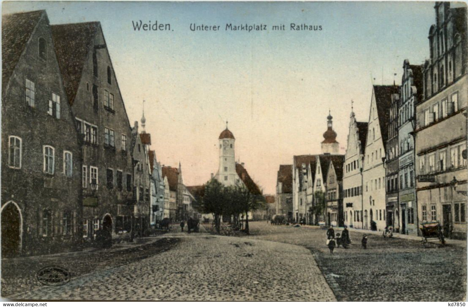 Weiden - Unterer Marktplatz - Weiden I. D. Oberpfalz