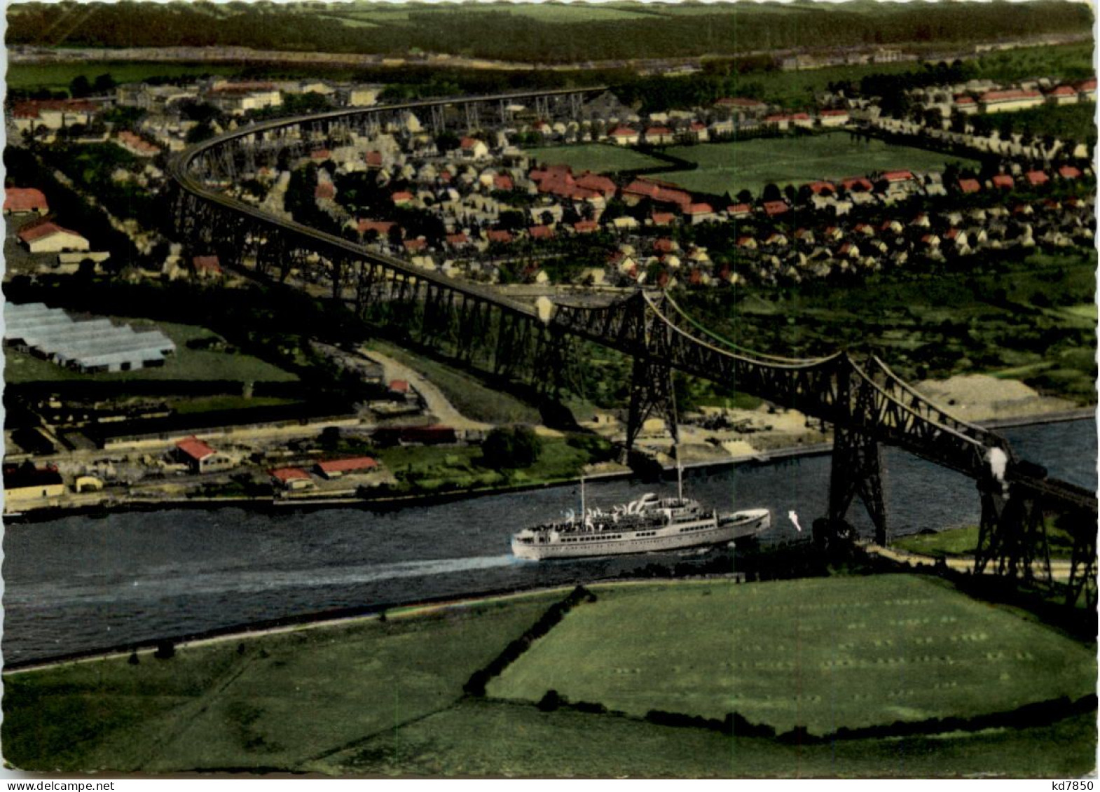 Rendsburg, Blick Auf Die Hochbrücke - Rendsburg