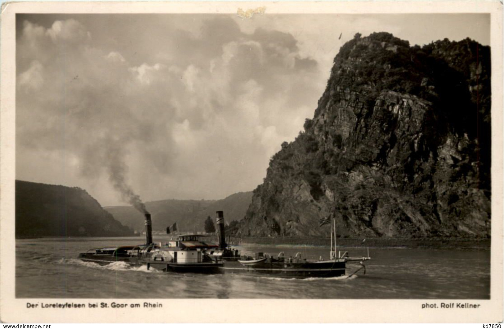 Der Loreleyfelsen Bei St. Goar - St. Goar