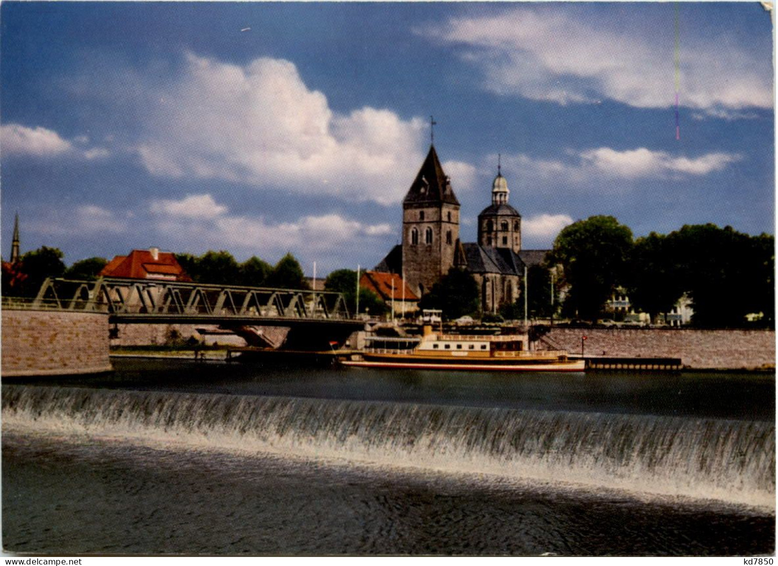 Hameln, Blick über Die Weser Zum Münster - Hameln (Pyrmont)