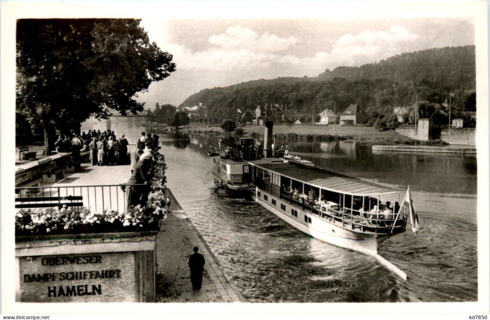 Oberweser-Fahrgastschiffahrt Zw. Hann-Münden Und Hameln - Hannoversch Muenden