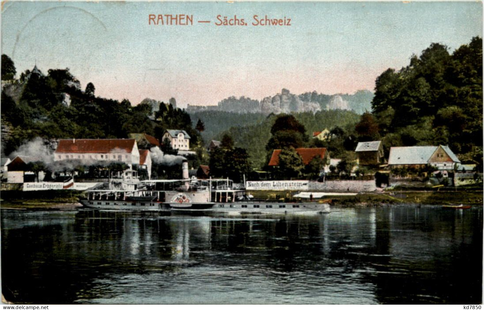 Rathen, Sächs. Schweiz, - Rathen