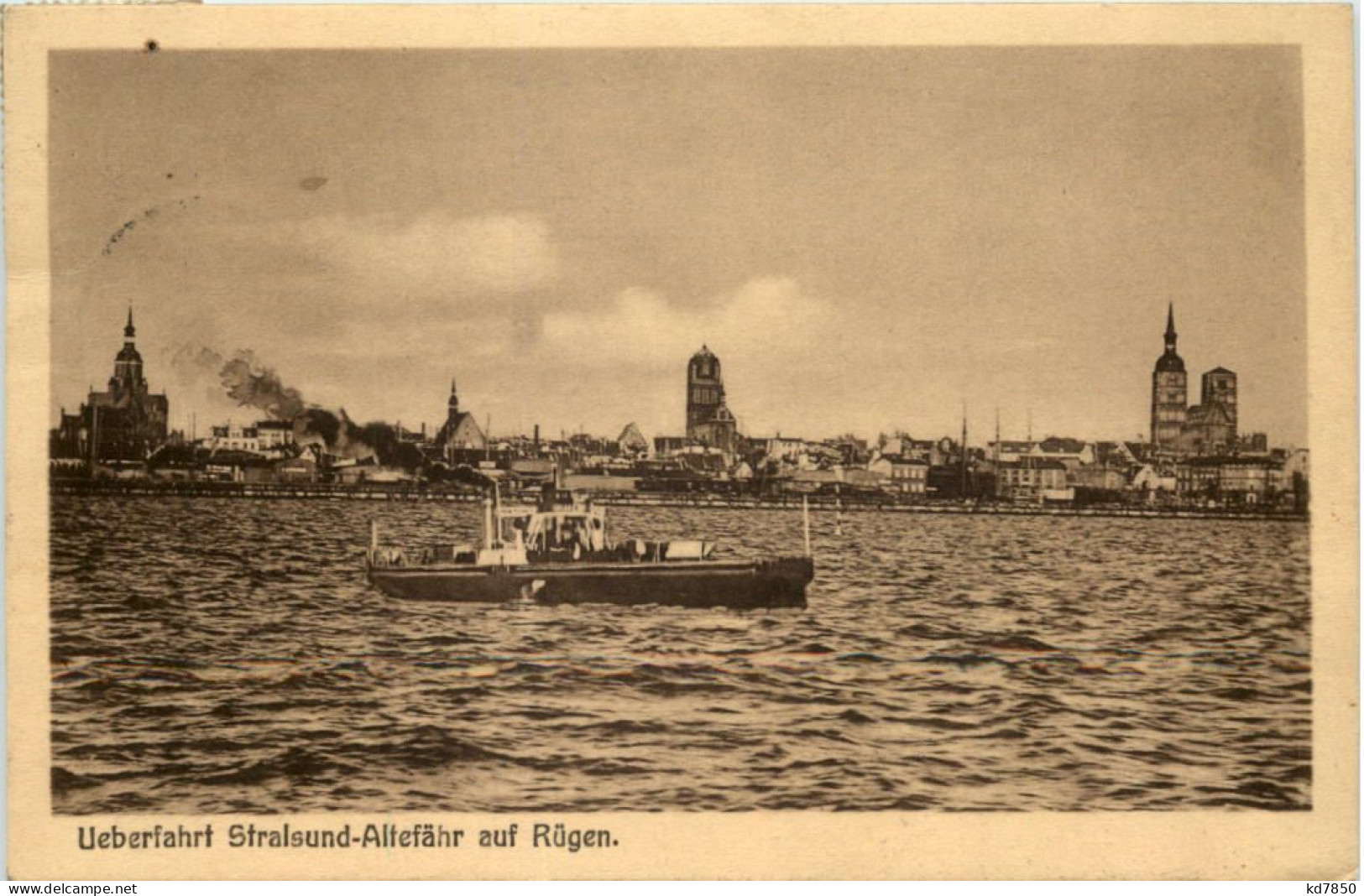 Überfahrt Stralsund-Altefähr Auf Rügen - Stralsund