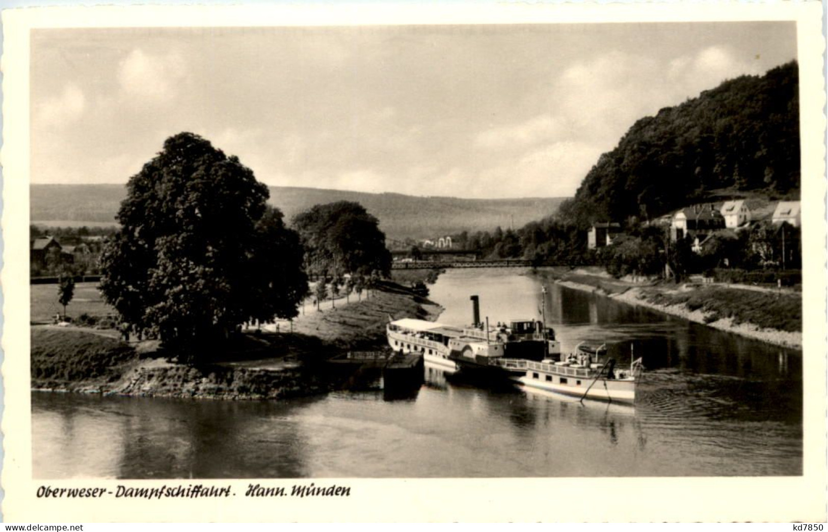 Oberweser-Dampfschiffahrt, Hann-Münden - Hannoversch Muenden