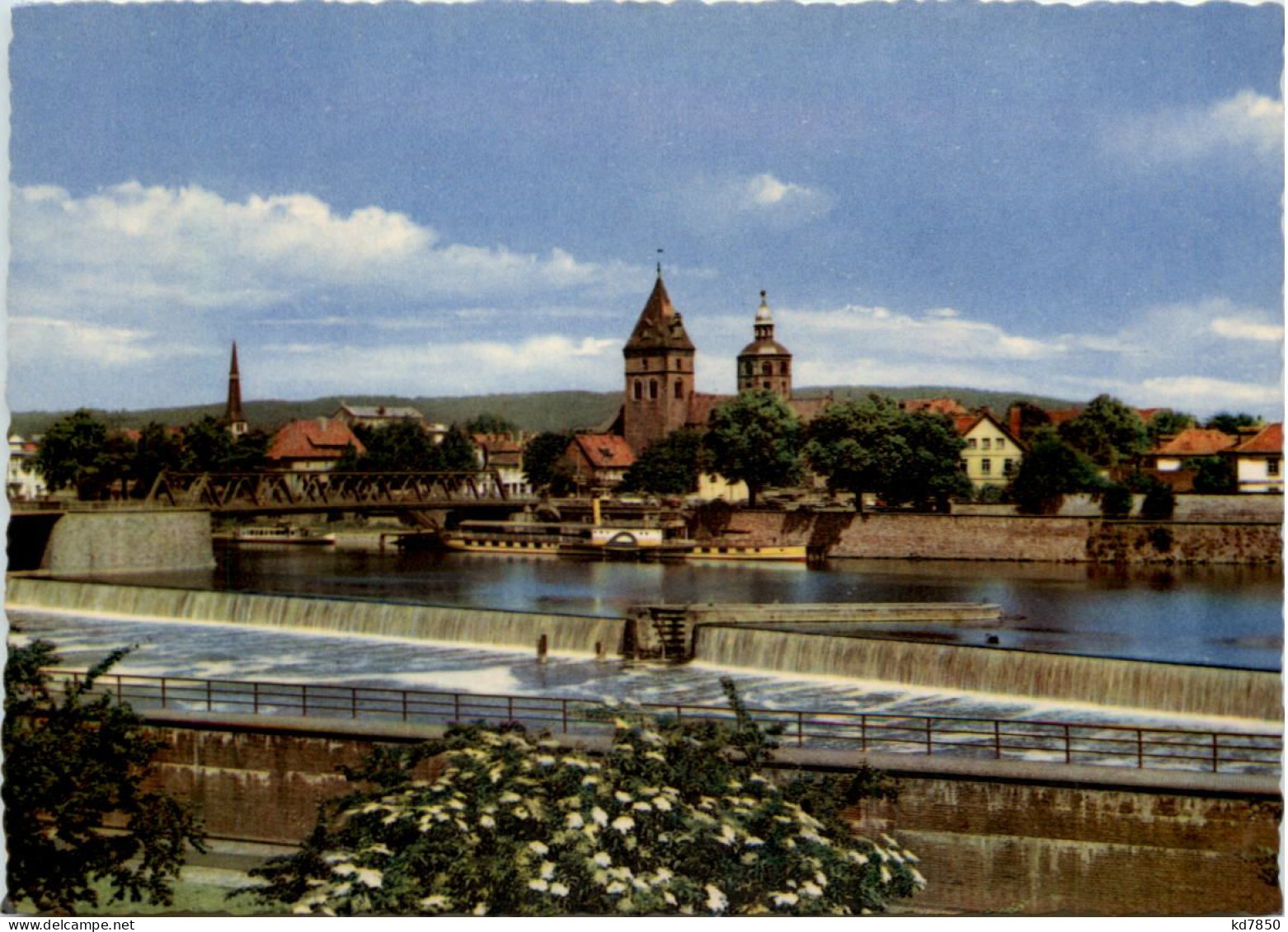 Hameln A D Weser, Wehr Und Münsterkirche A.d. Weserbrücke - Hameln (Pyrmont)