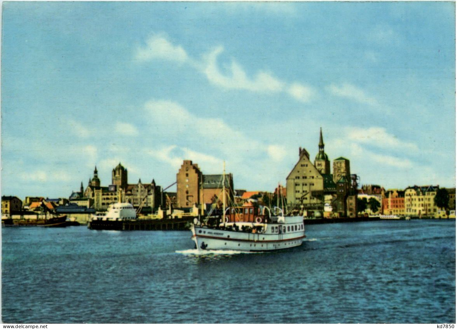 Stralsund, Blick Auf Den Hafen - Stralsund