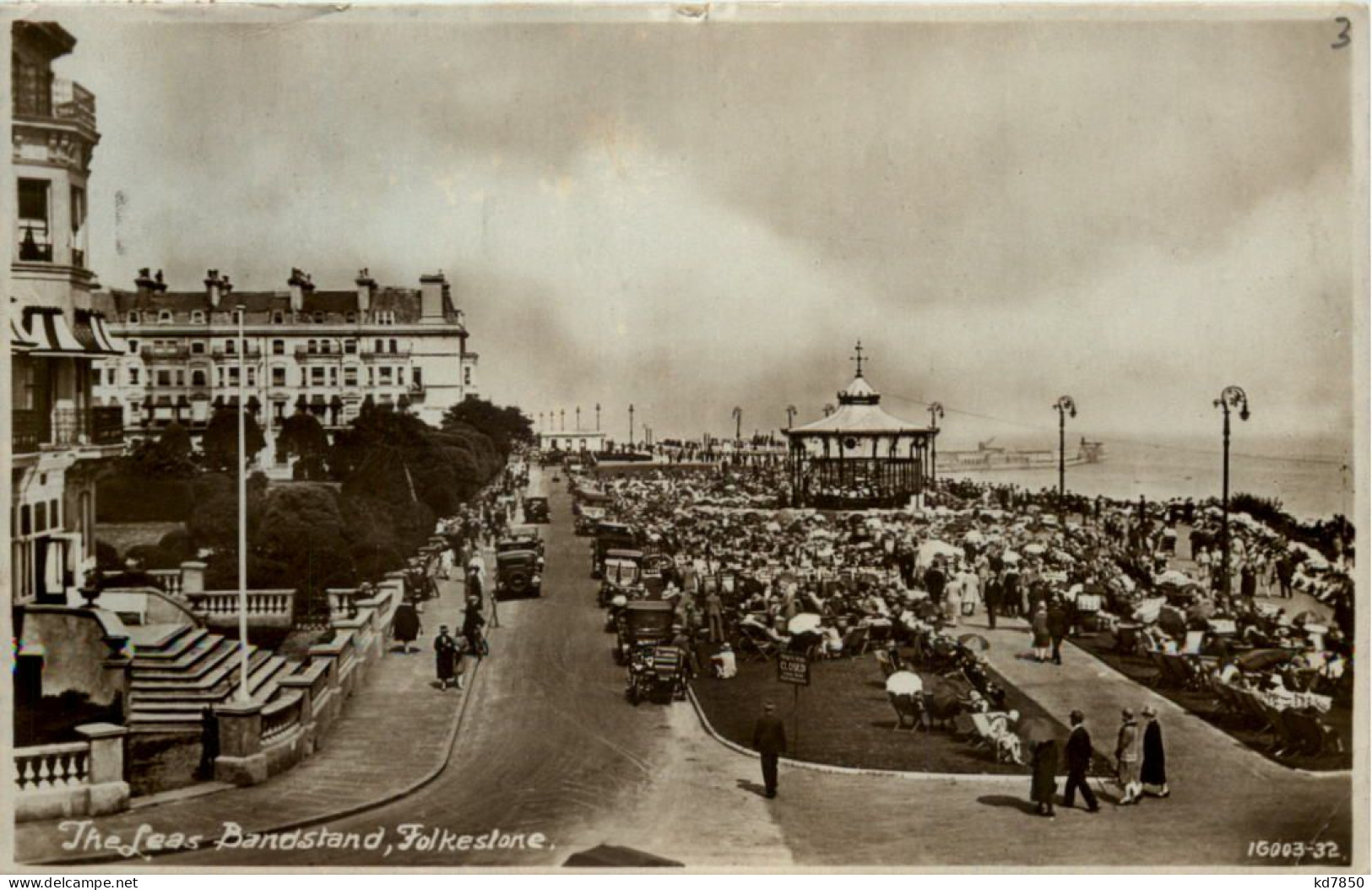 Folkestone - The Leas Bandstand - Folkestone