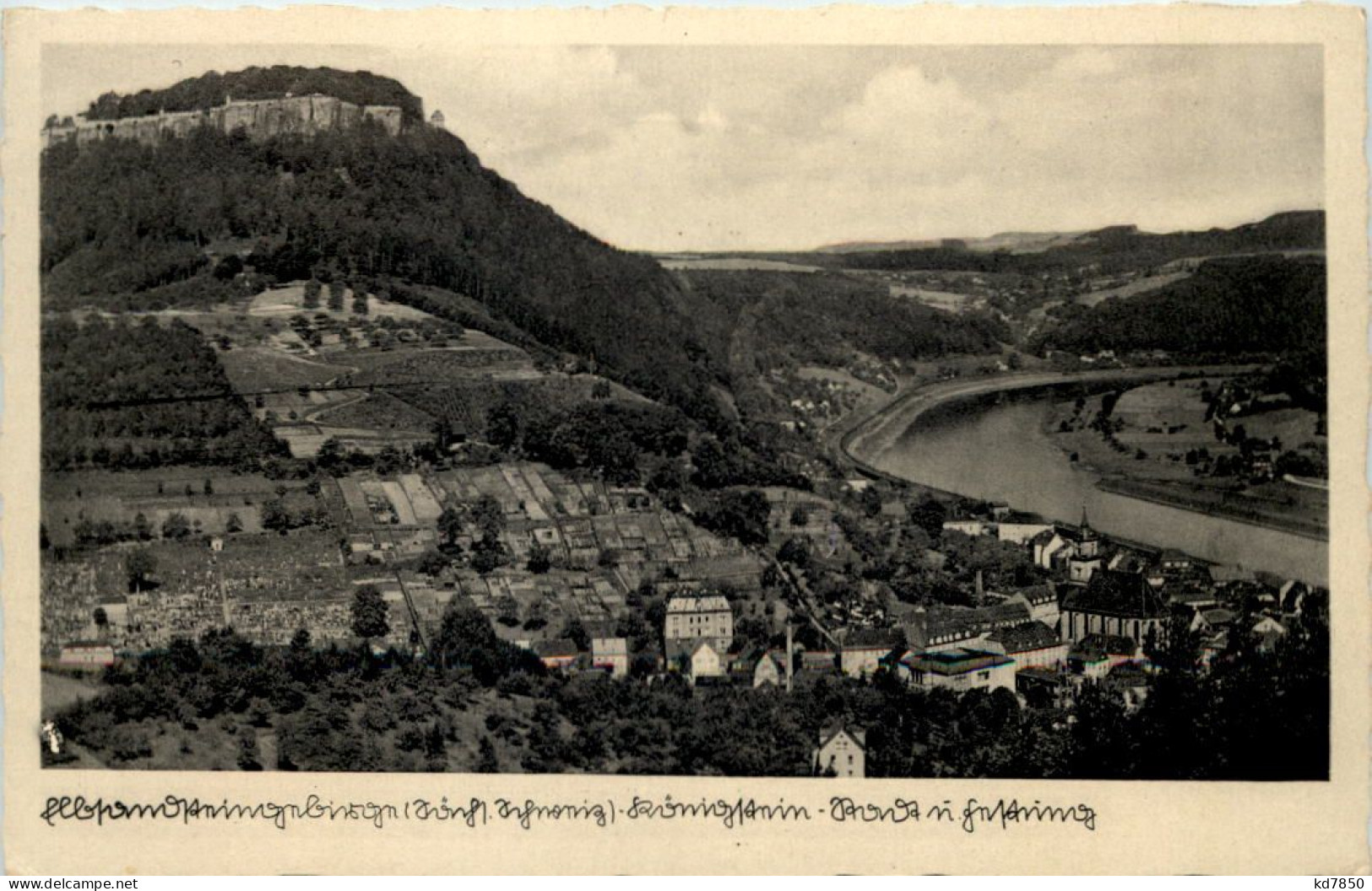 Königstein - Koenigstein (Saechs. Schw.)