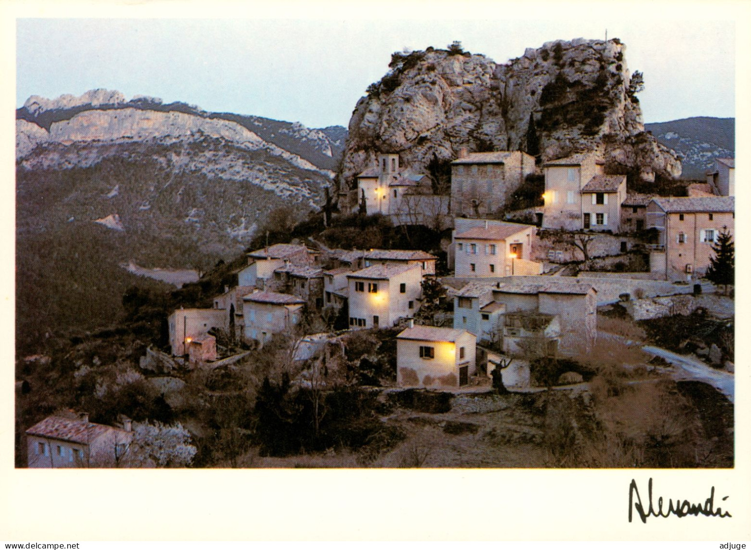 CPM- PROVENCE - "Petit Matin" Photo D'Art Alessandri 1989 - Ed. Images Et Lumières*2 Scans - Provence-Alpes-Côte D'Azur