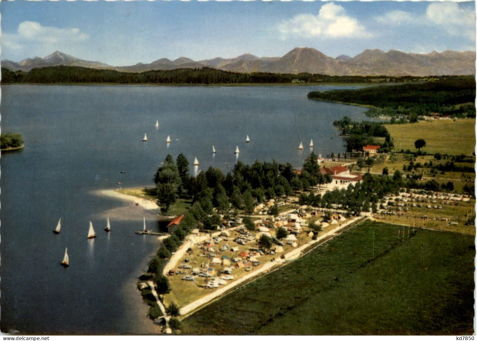 Waging Am See, Strandkurhaus Mit Camping-Platz - Traunstein