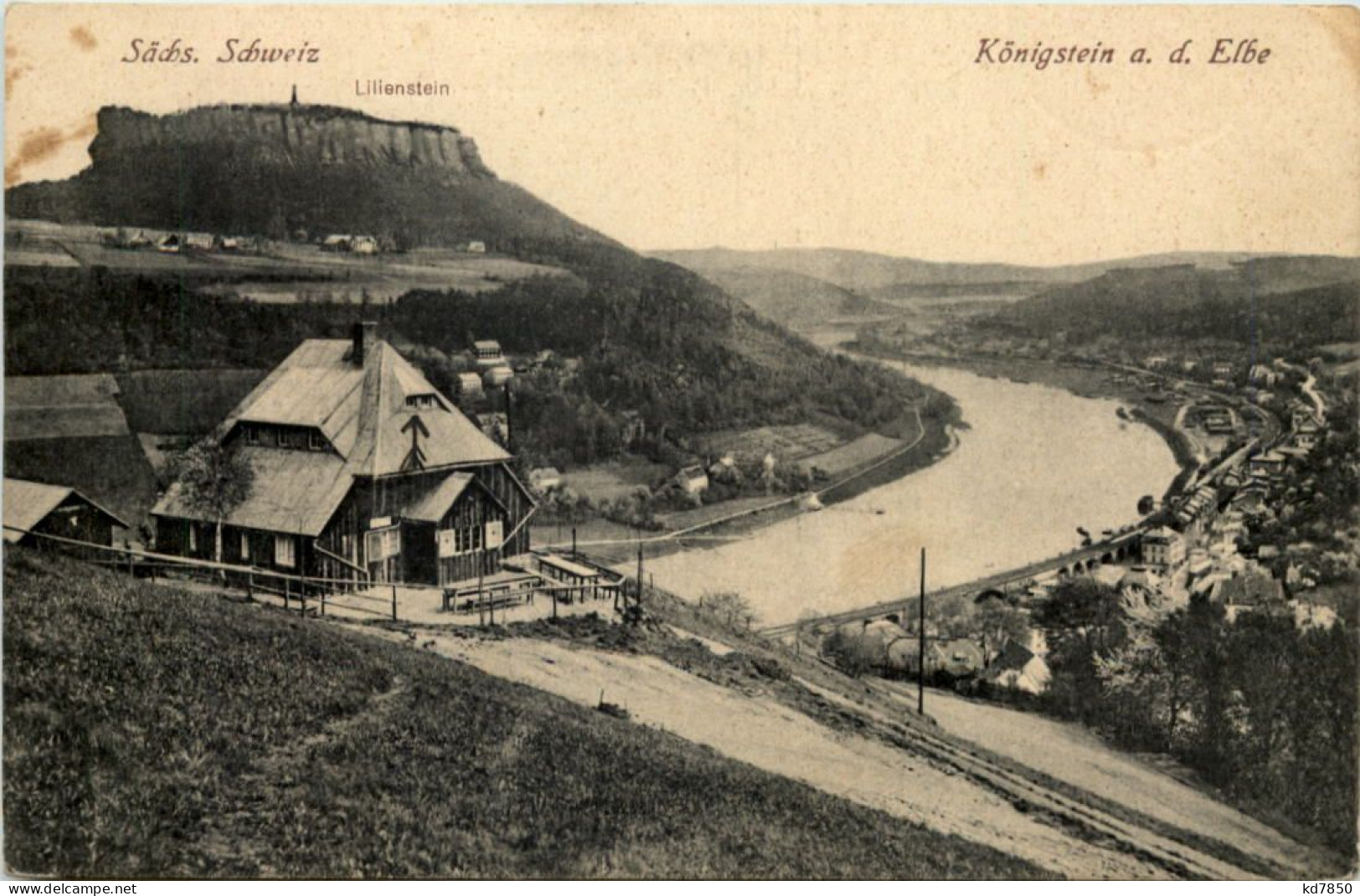 Königstein A.d. Elbe - Koenigstein (Saechs. Schw.)