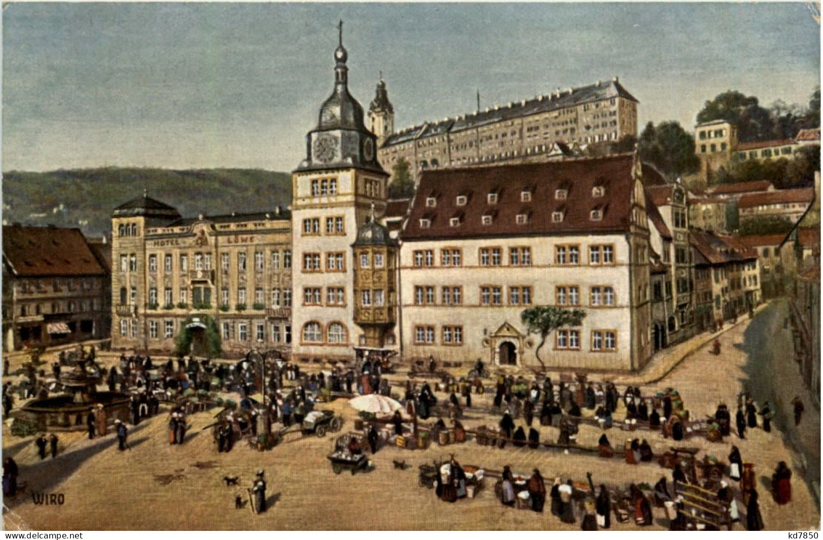 Rudolstadt, Markt Mit Neuem Rathaus - Rudolstadt