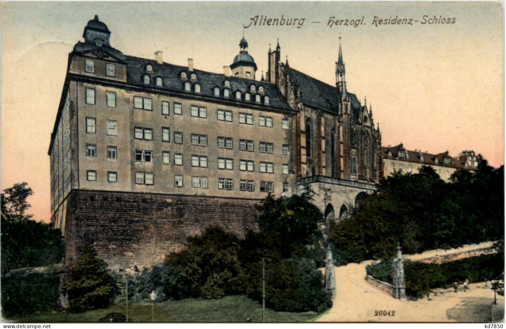 Altenburg, Herzogl. Residenz-Schloss - Altenburg