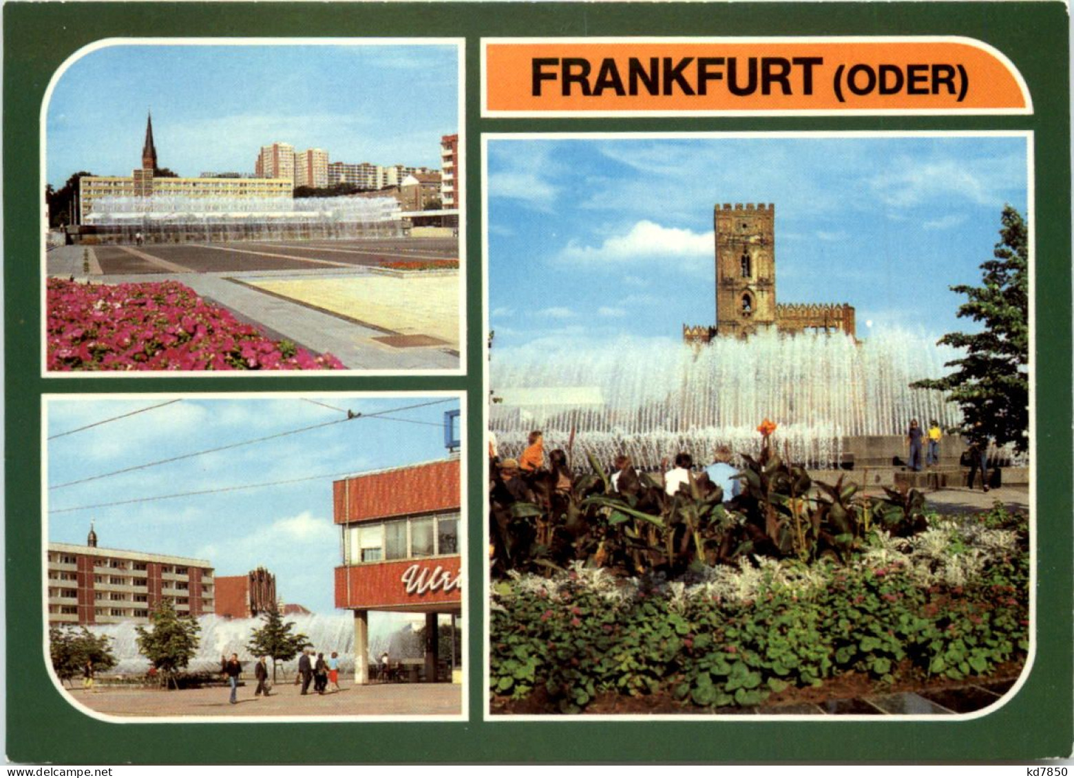 Frankfurt Oder, Blick Vom Hochhaus Zur Karl Marx Strasse - Frankfurt A. D. Oder