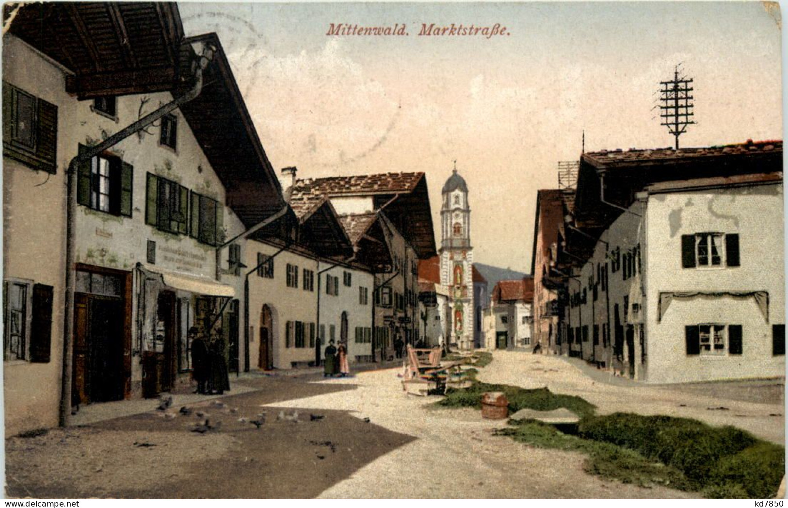 Mittenwald, Marktstrasse - Mittenwald