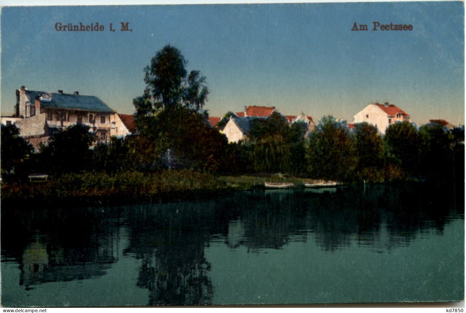 Grünheide I.M., Am Peetzsee - Grünheide