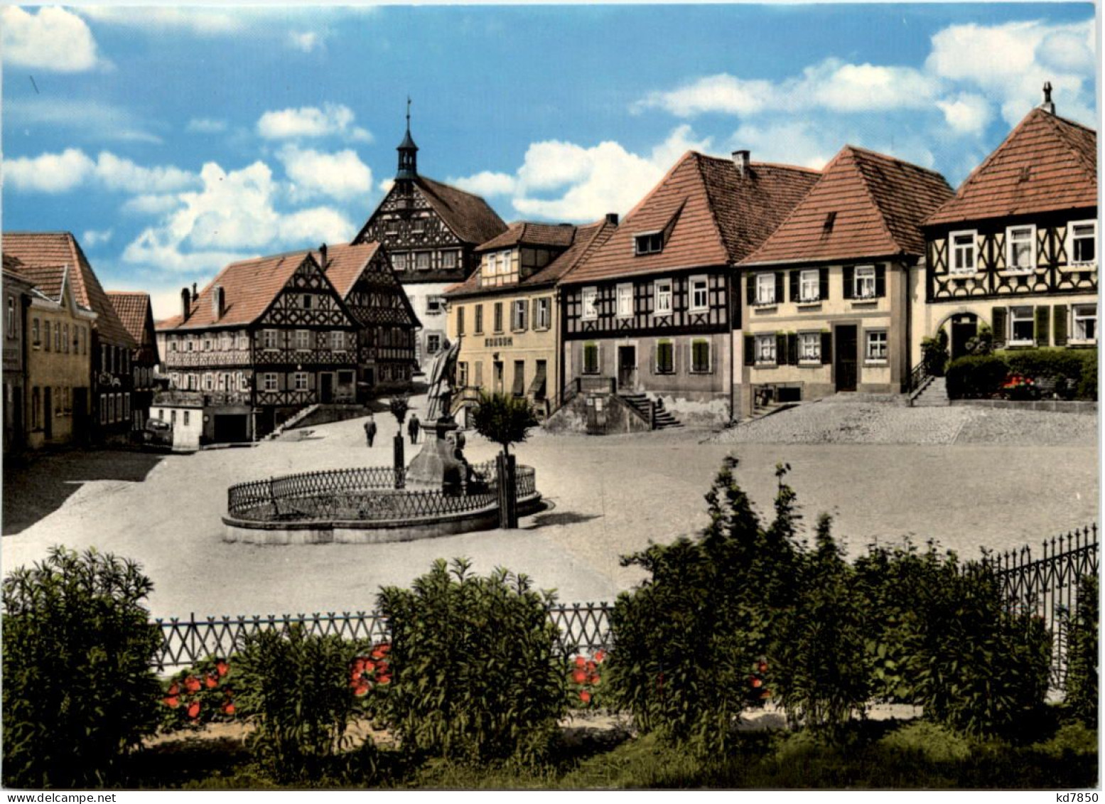 Burgkunstadt Oberfranken, Marktplatz - Lichtenfels