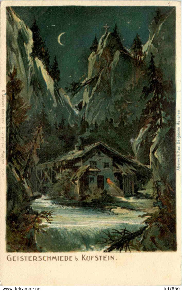 Geisterschmiede Bei Kufstein - Litho - Kufstein