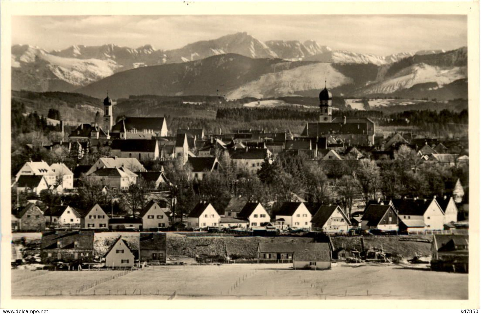 Schongau Mit Zugspitzmassiv - Weilheim