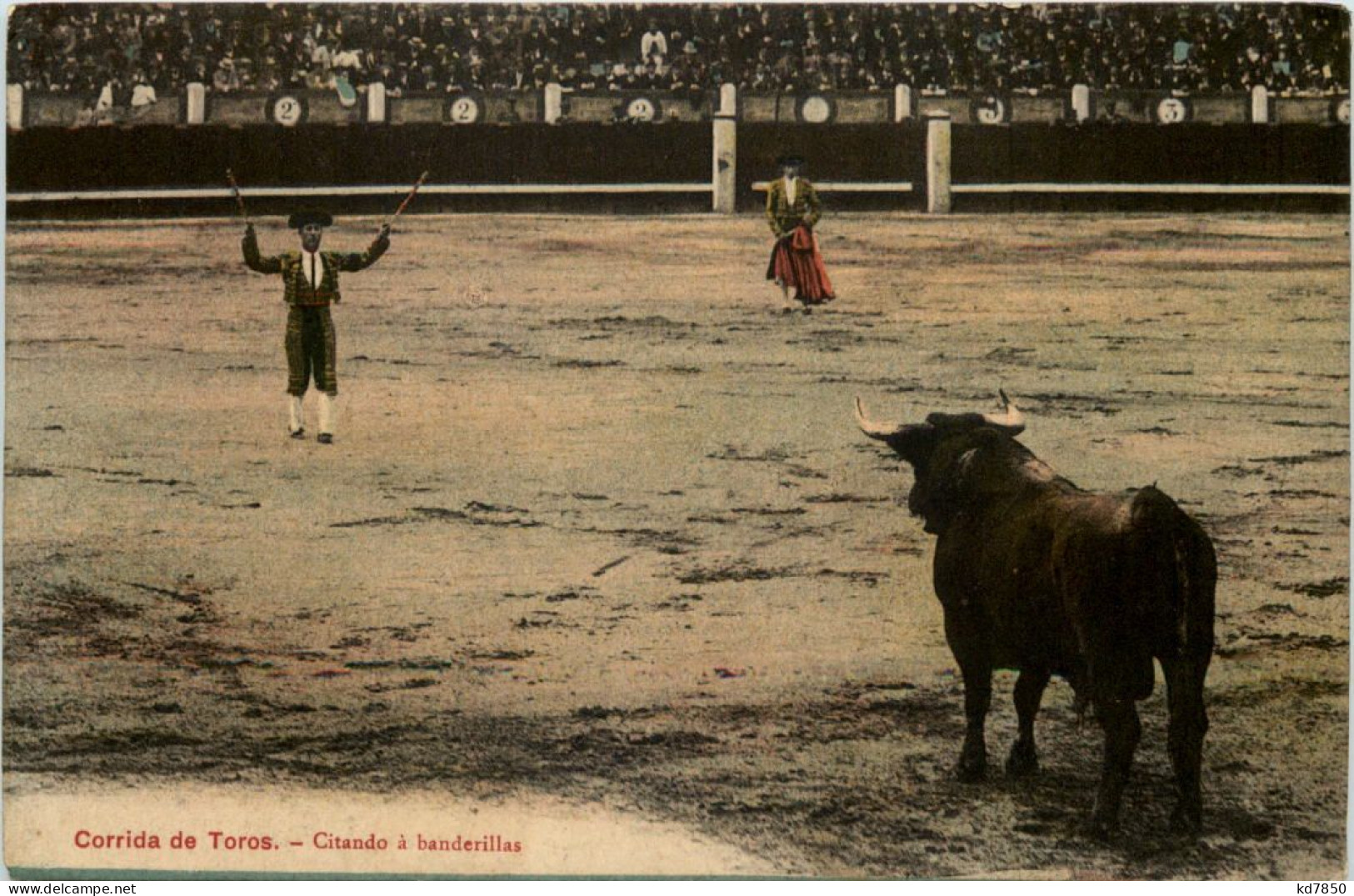 Corrida De Toros - Citando A Banderillas - Corridas