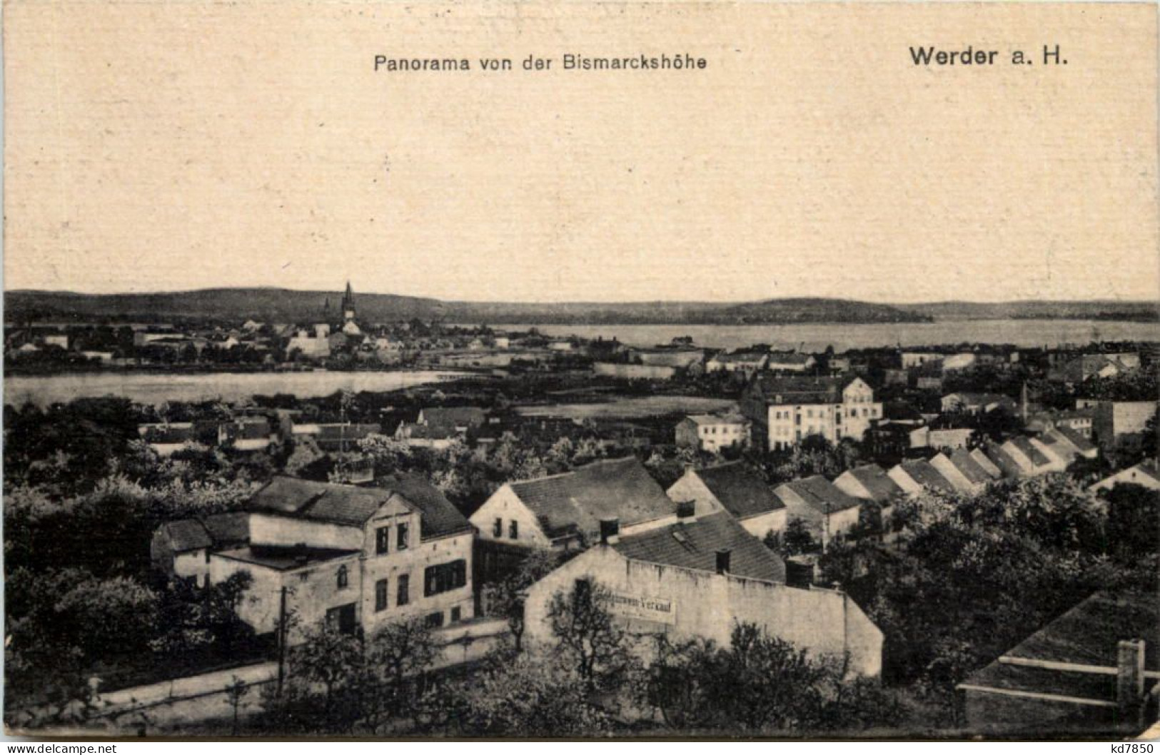 Werder A D Havel, Panorama Von Der Bismarckshöhe - Werder