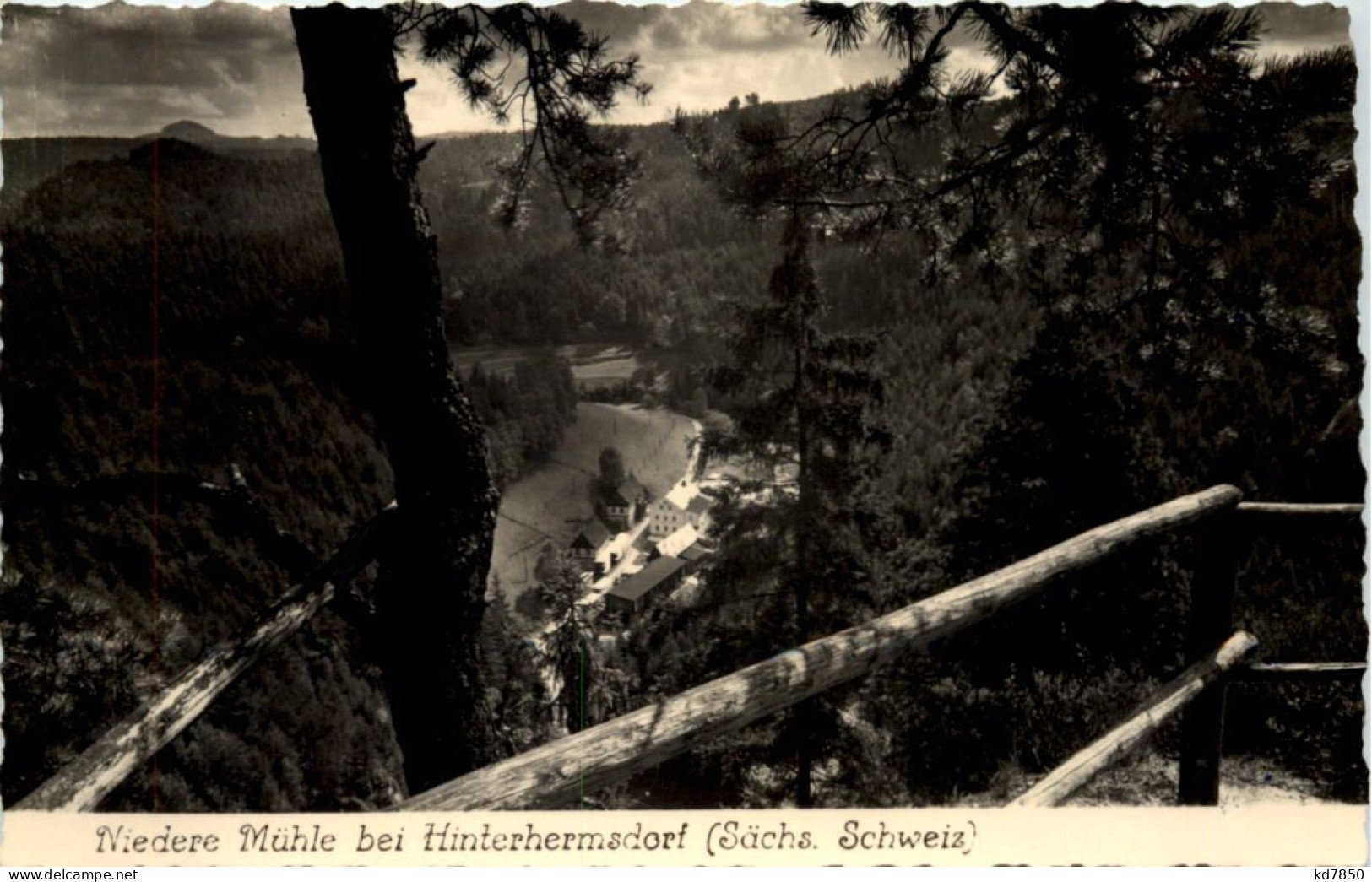 Niedere Mühle Bei Hinterhermsdorf - Sebnitz