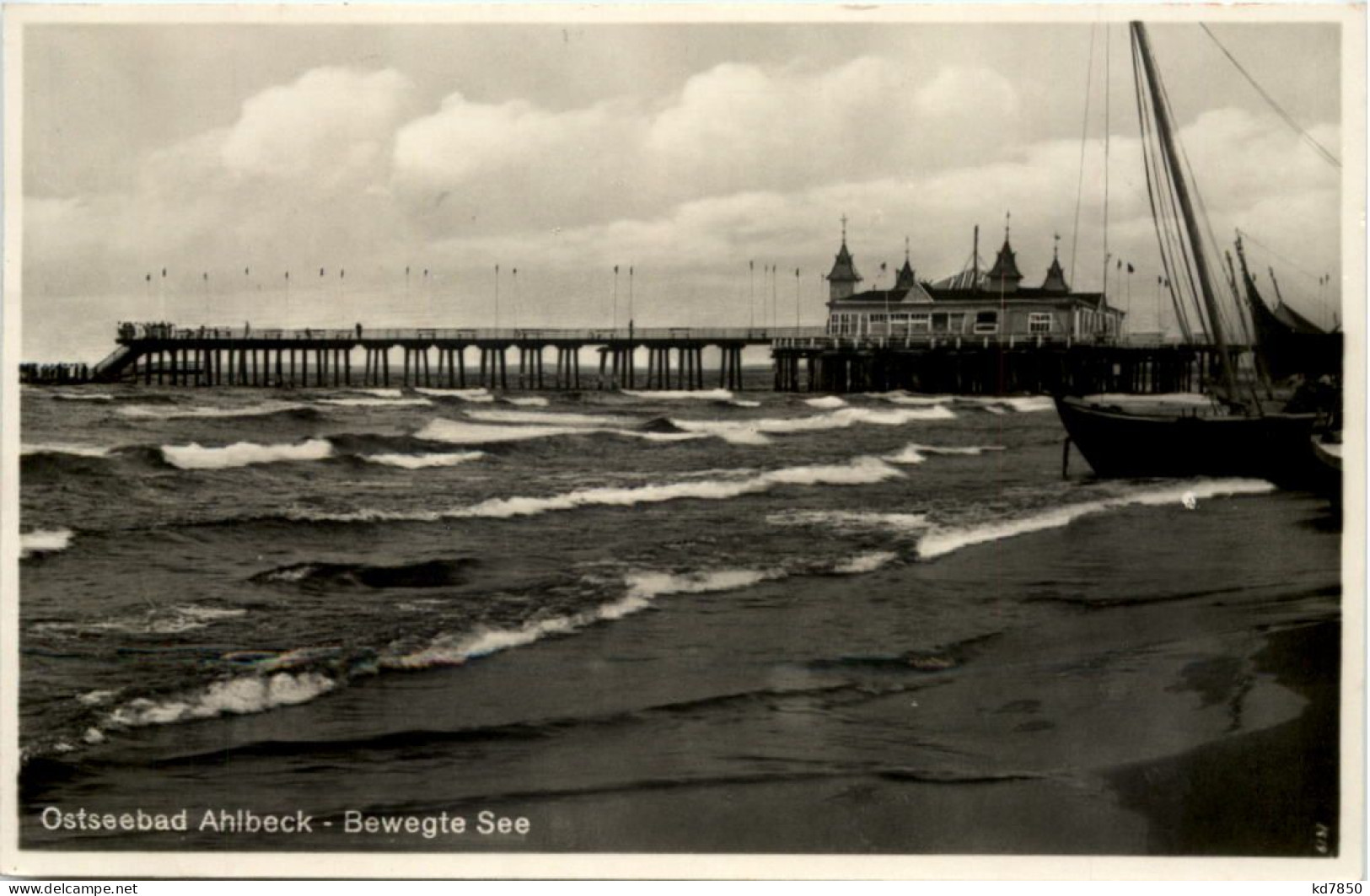 Seebad Ahlbeck, Bewegte See - Usedom