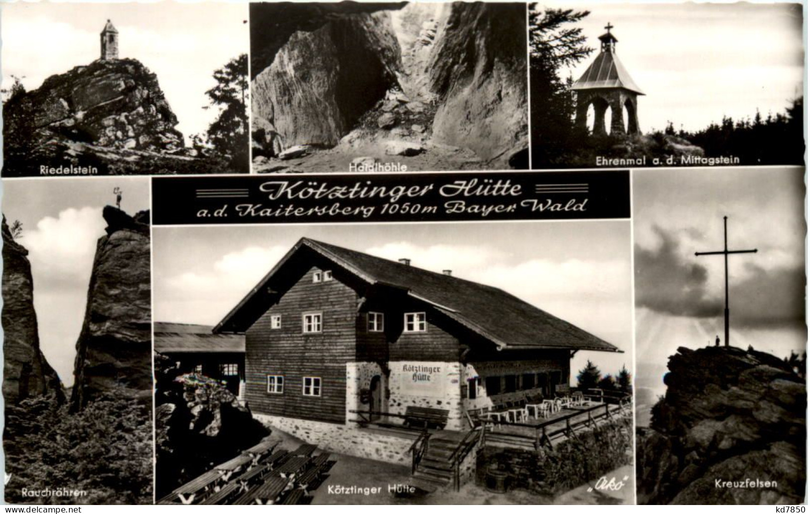 Kötztinger Hütte, A.d. Kaltersberg B. Kötzting - Cham