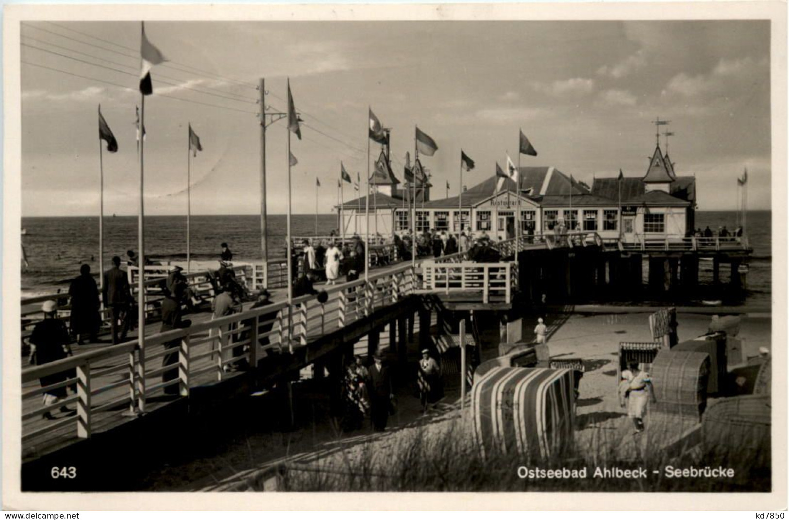 Seebad Ahlbeck, Seebrücke - Usedom