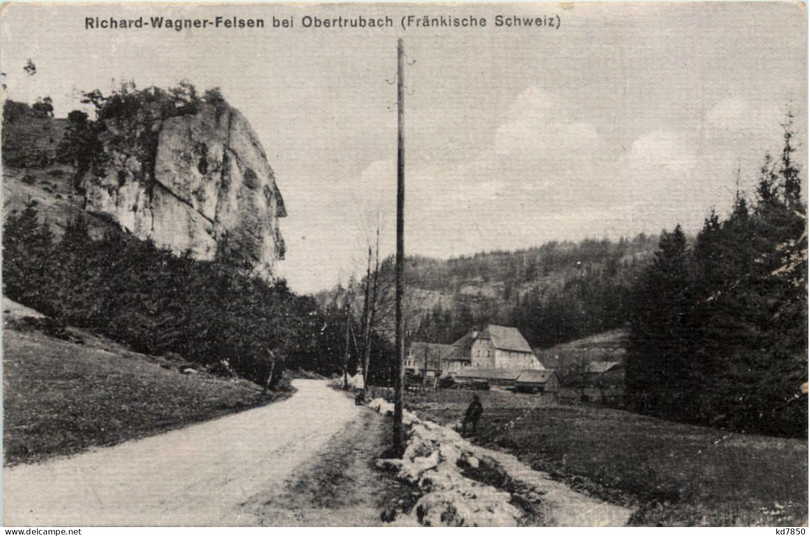 Obertrubach Fränk. Schweiz, Richard-Wagner-Felsen - Forchheim