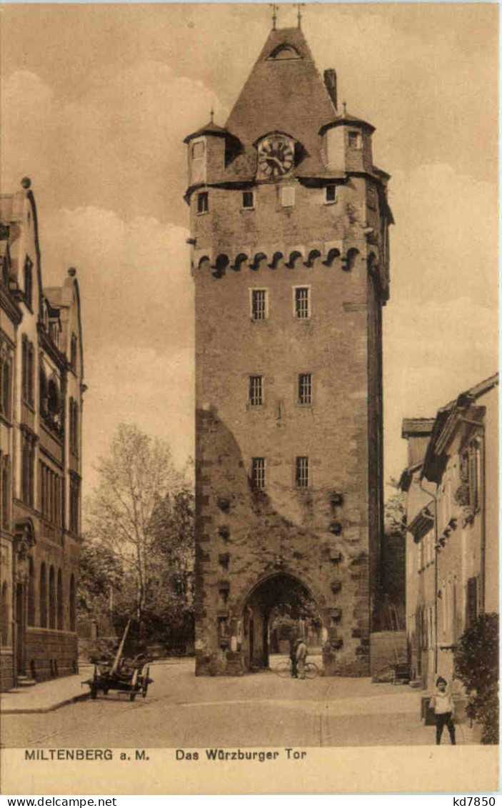 Miltenberg Am Main, Das Würzburger Tor - Miltenberg A. Main