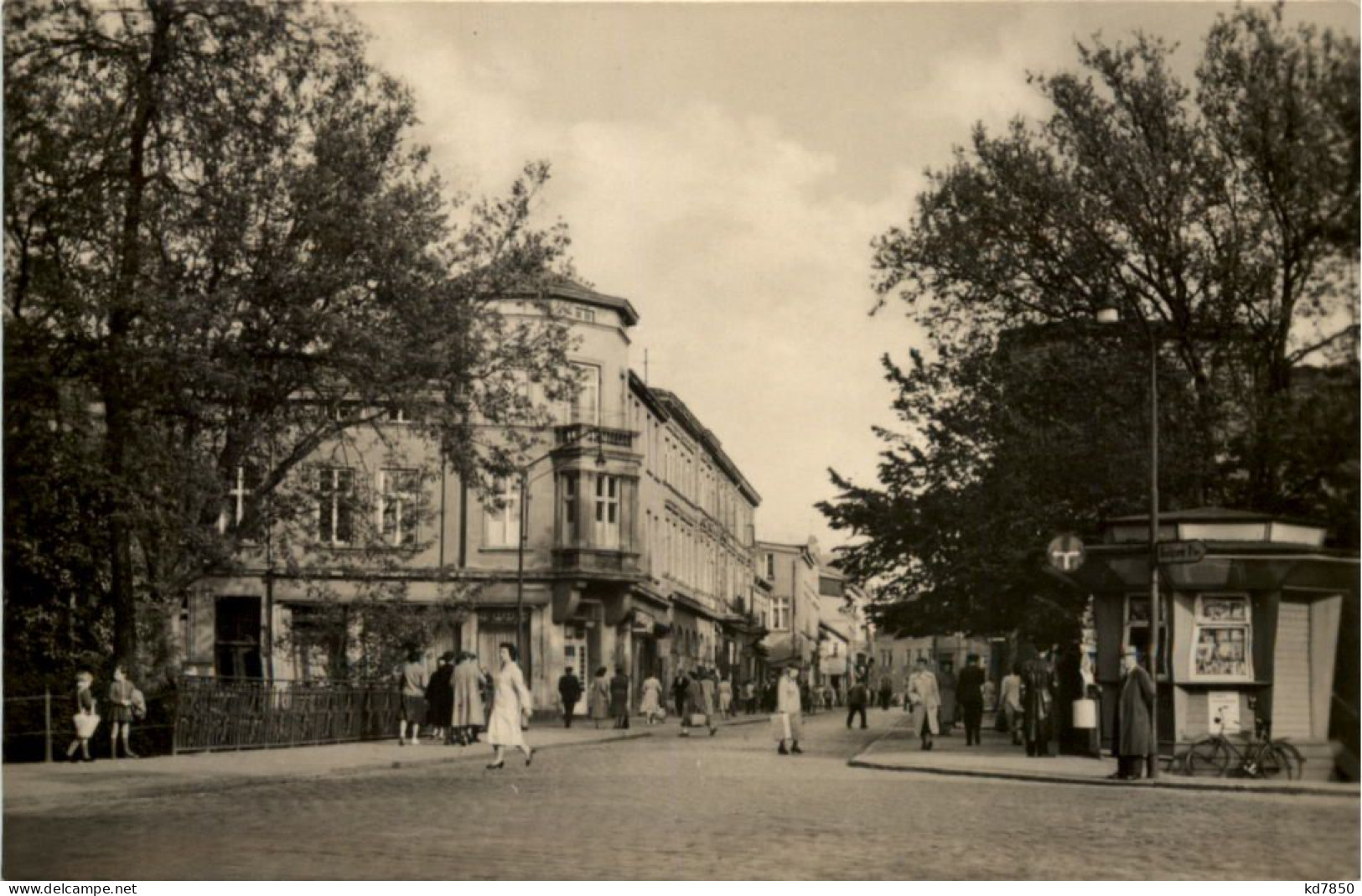 Güstrow, Blick In Die Strasse Des Friedens - Güstrow