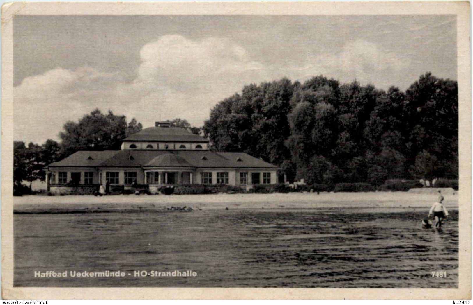 Haffbad Uckermünde, HO-strandhalle - Ückermünde