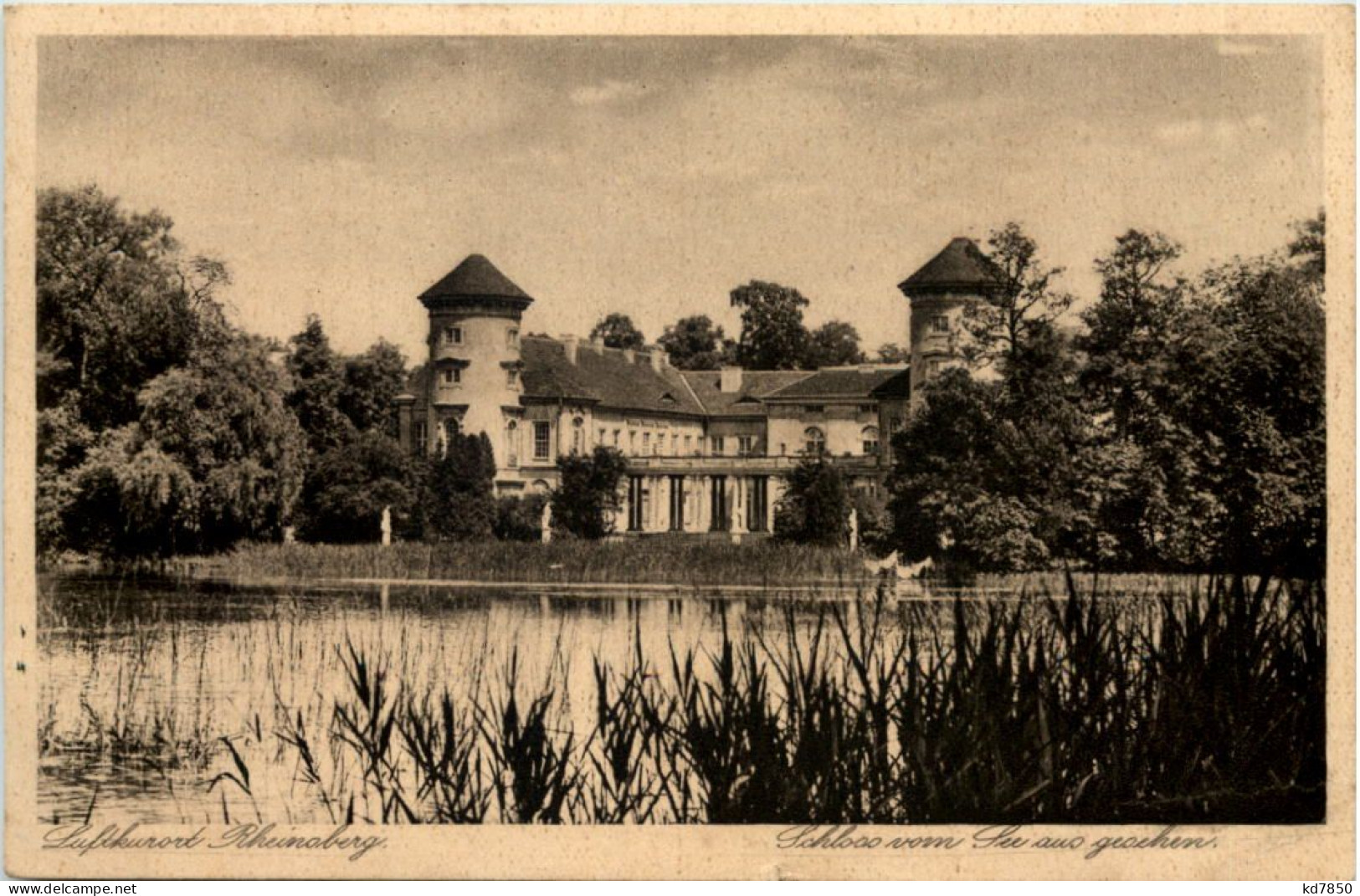 Rheinsberg, Schloss Vom See Aus Gesehen - Rheinsberg