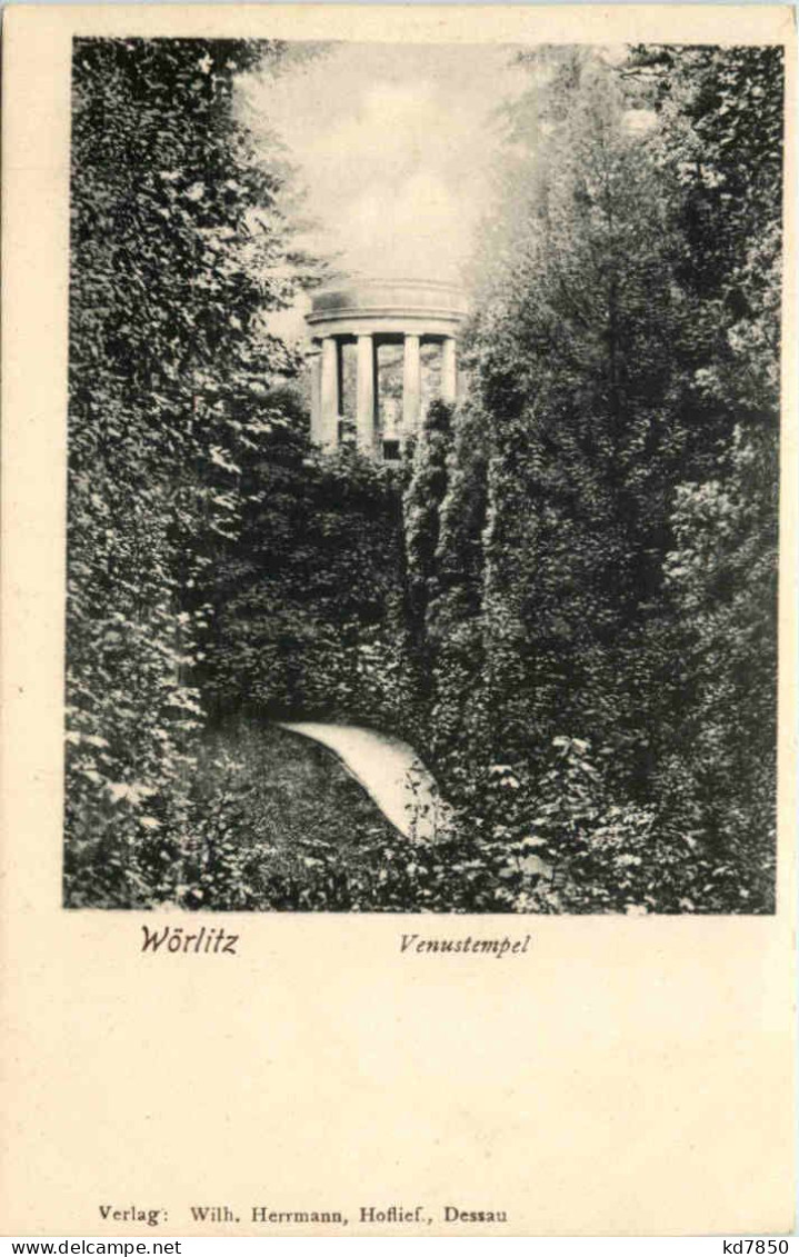 Wörlitz, Venustempel - Woerlitz