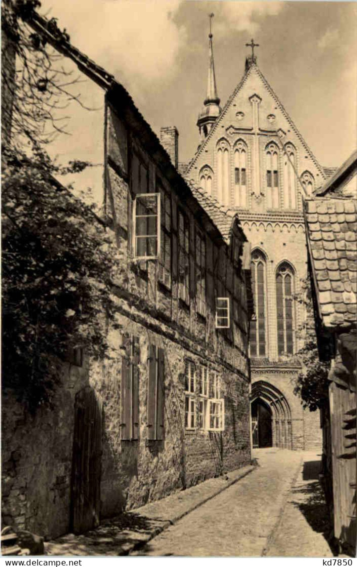 Güstrow, Alter Winkel Mit Blick Auf Den Dom - Guestrow