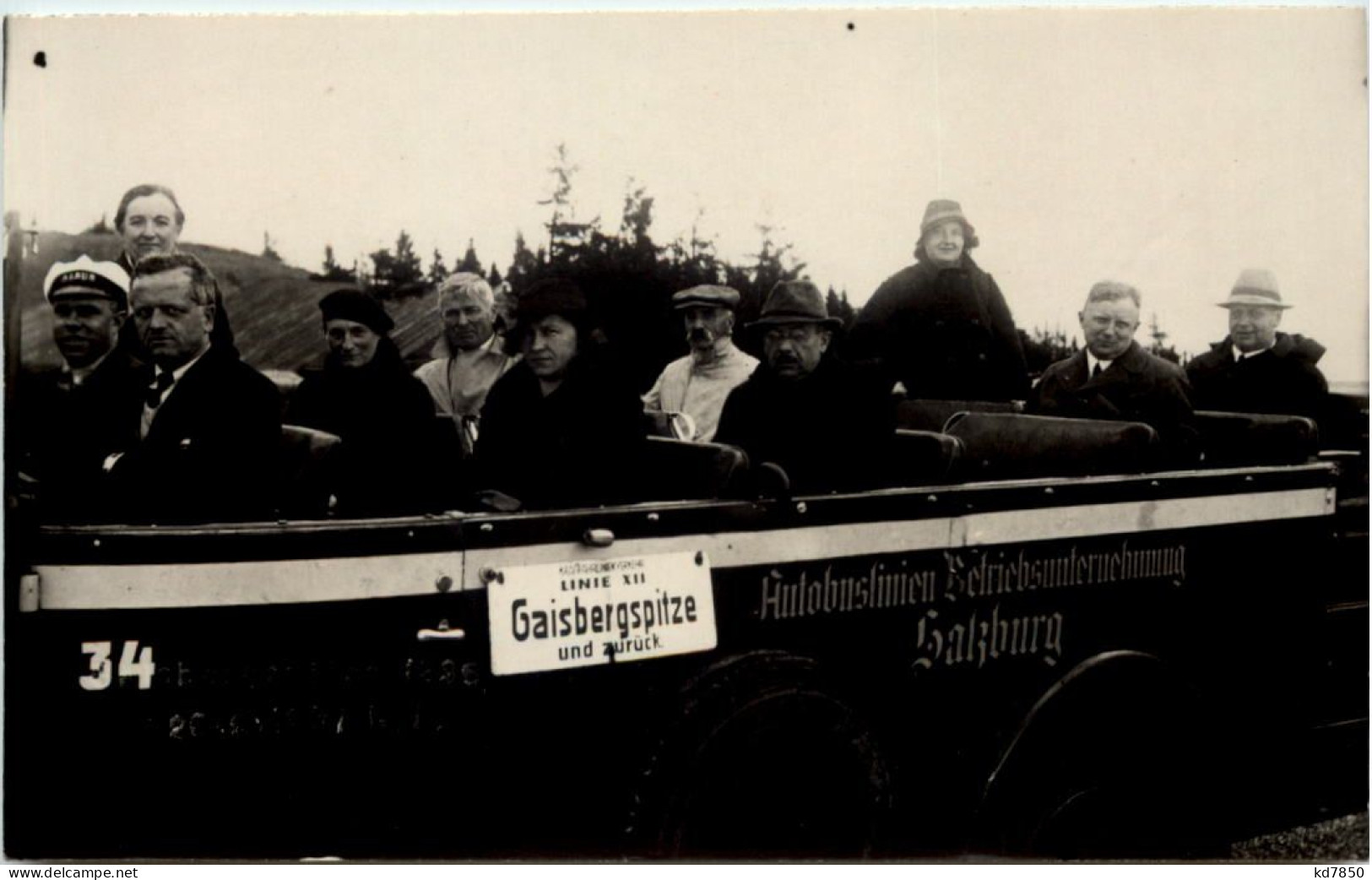 Salzburg - Autobuslinien - Gaisbergspitze - Salzburg Stadt