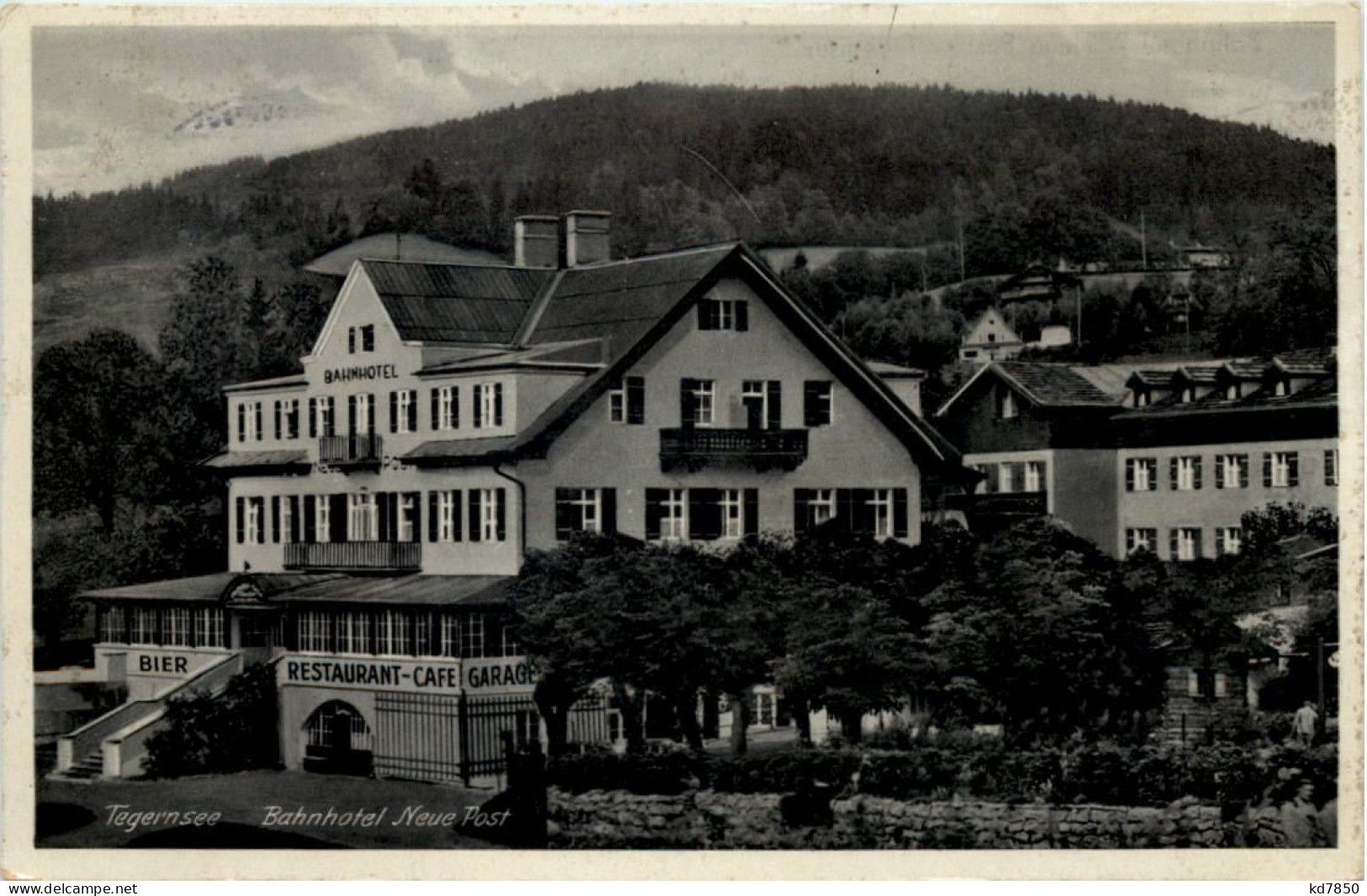 Tegernsee, Bahnhof Neue Post - Tegernsee