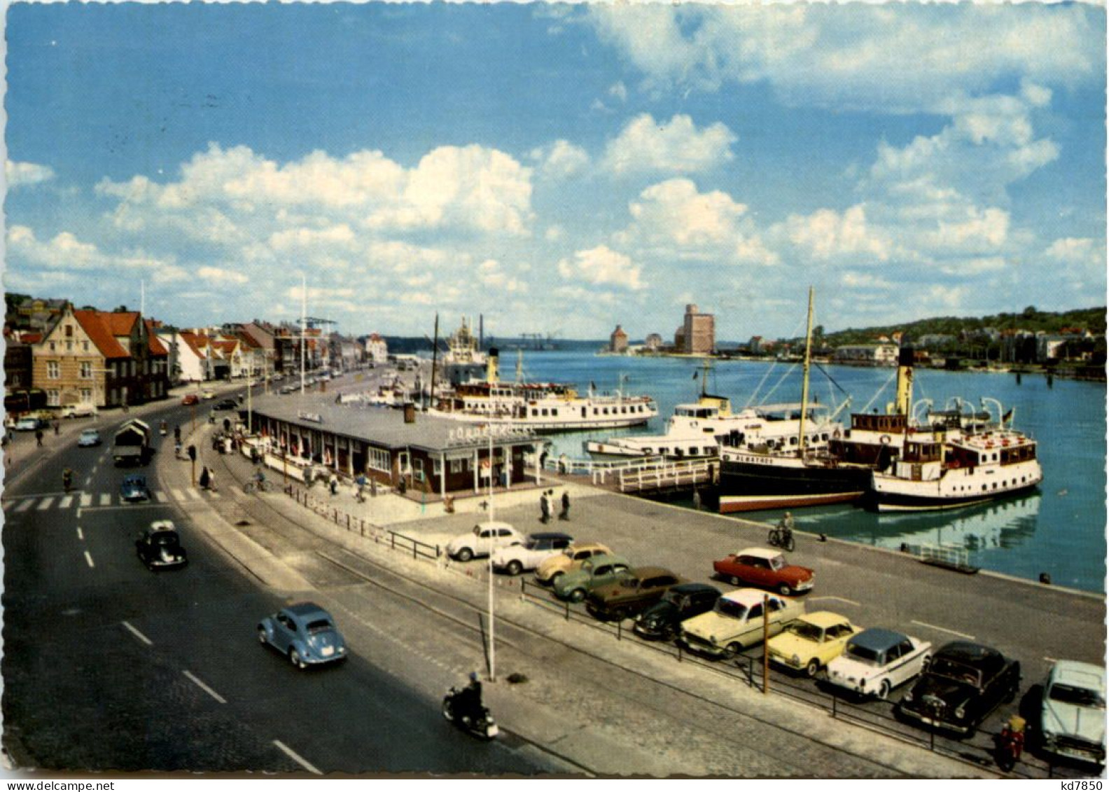 Flensburg, Hafen Mit Förderbrücke - Flensburg